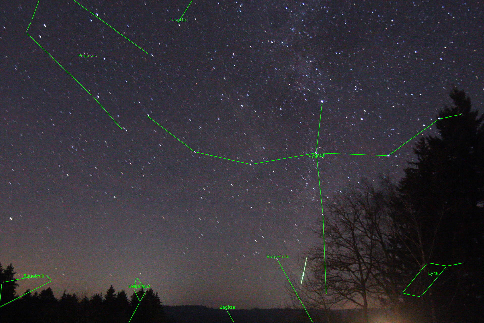Sternkarten-Overlay (Astrometry.net)