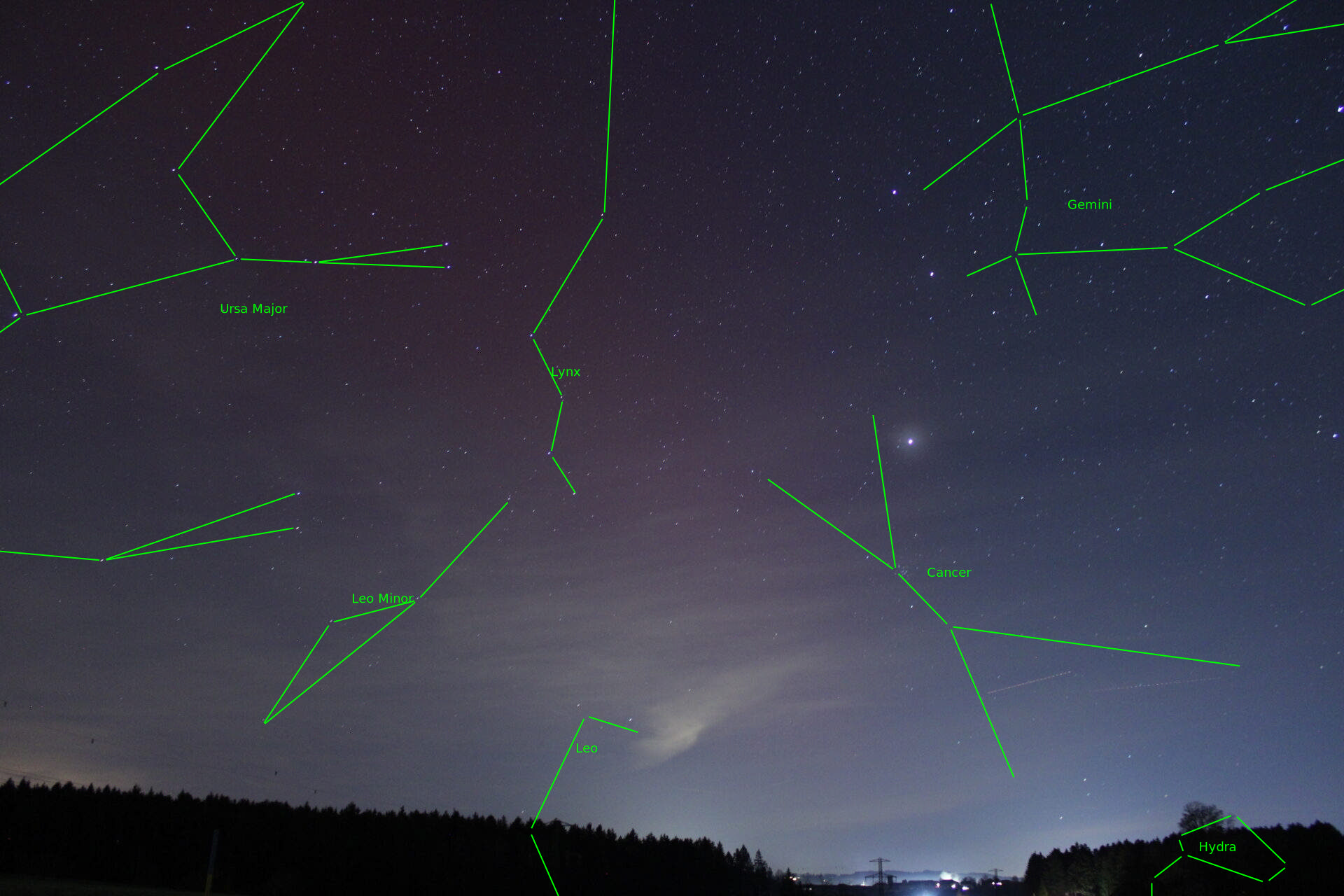 Sternkarten-Overlay (Astrometry.net)