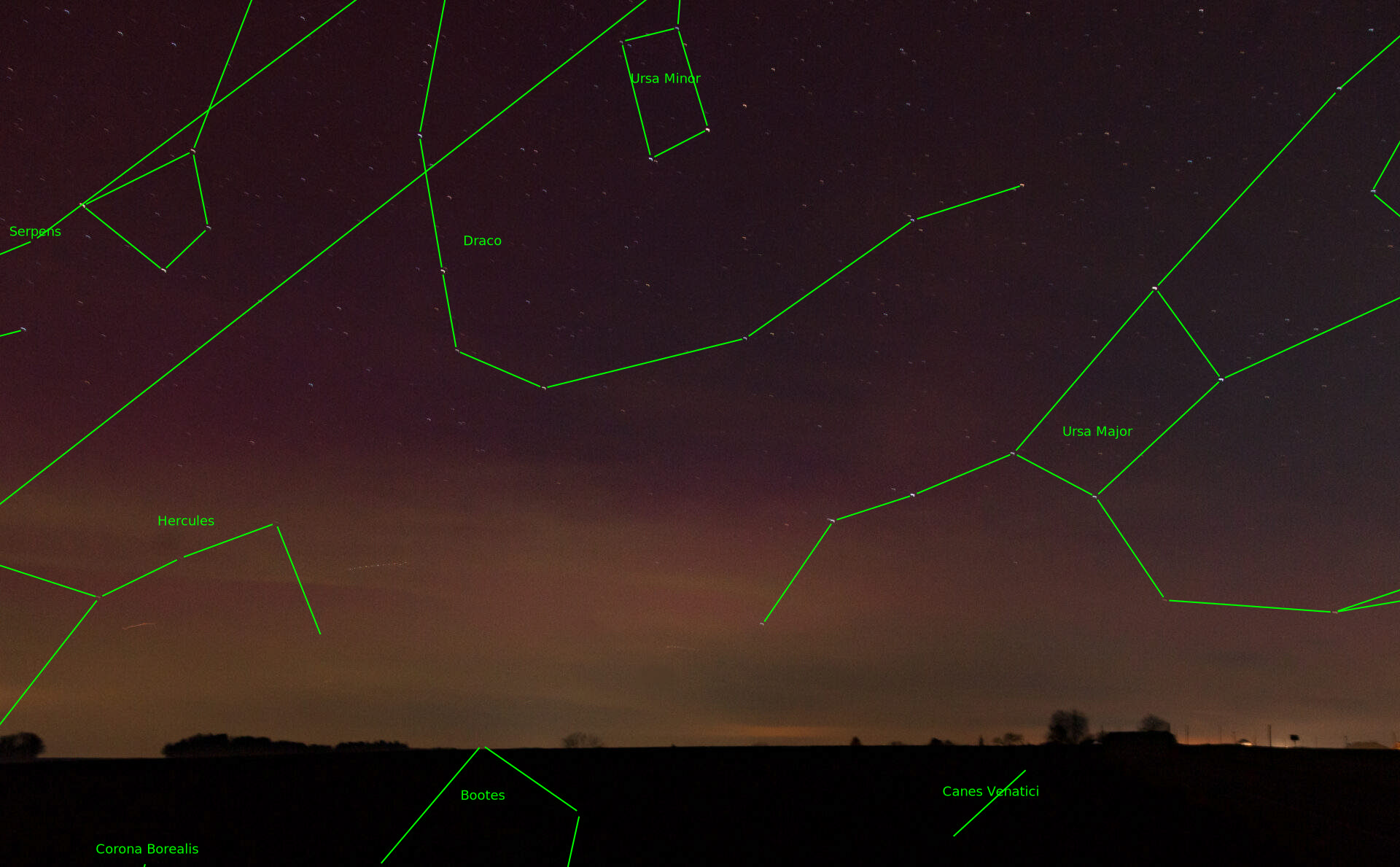 Sternkarten-Overlay (Astrometry.net)