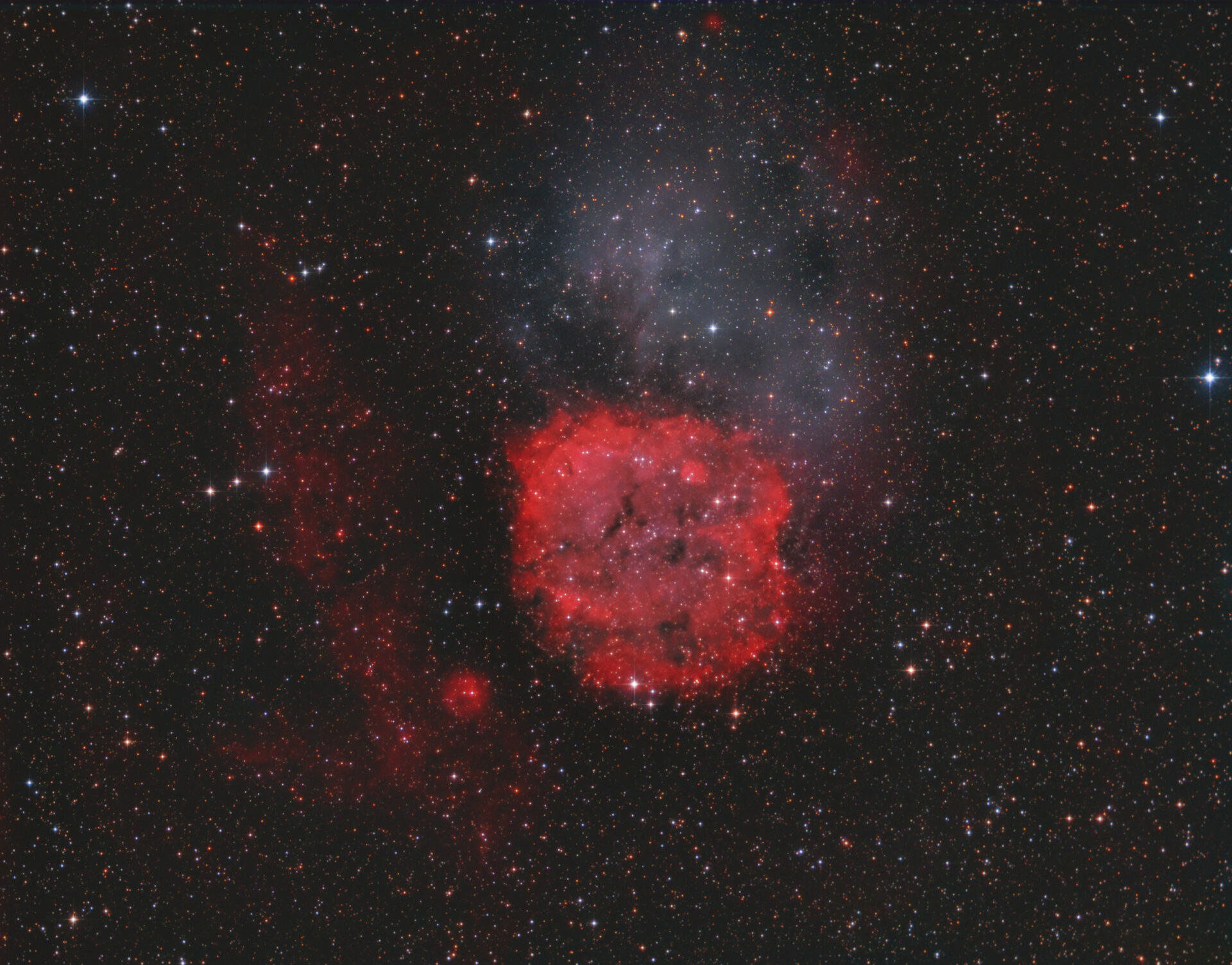 Sternkarten-Overlay (Astrometry.net)