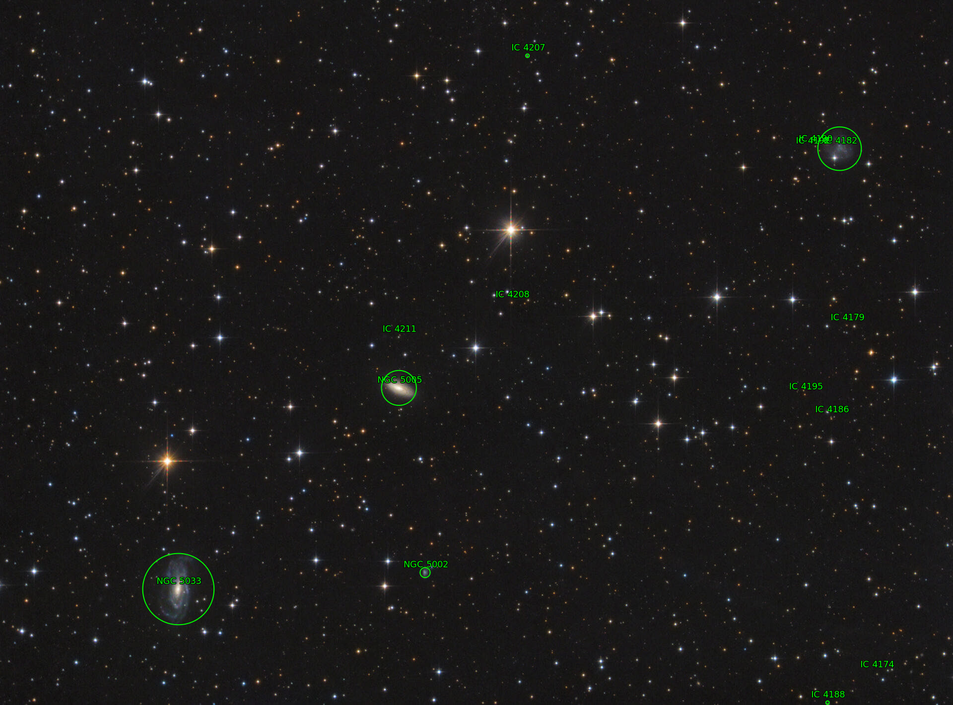 Sternkarten-Overlay (Astrometry.net)