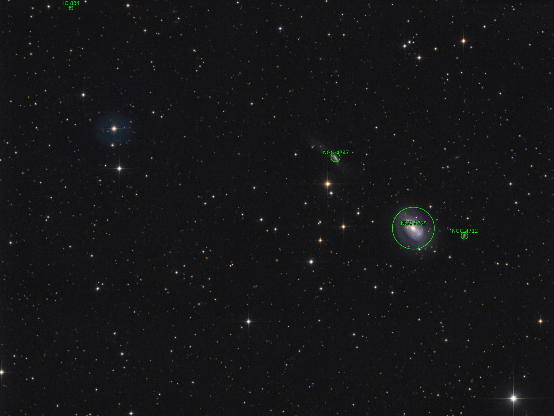 Sternkarten-Overlay (Astrometry.net)