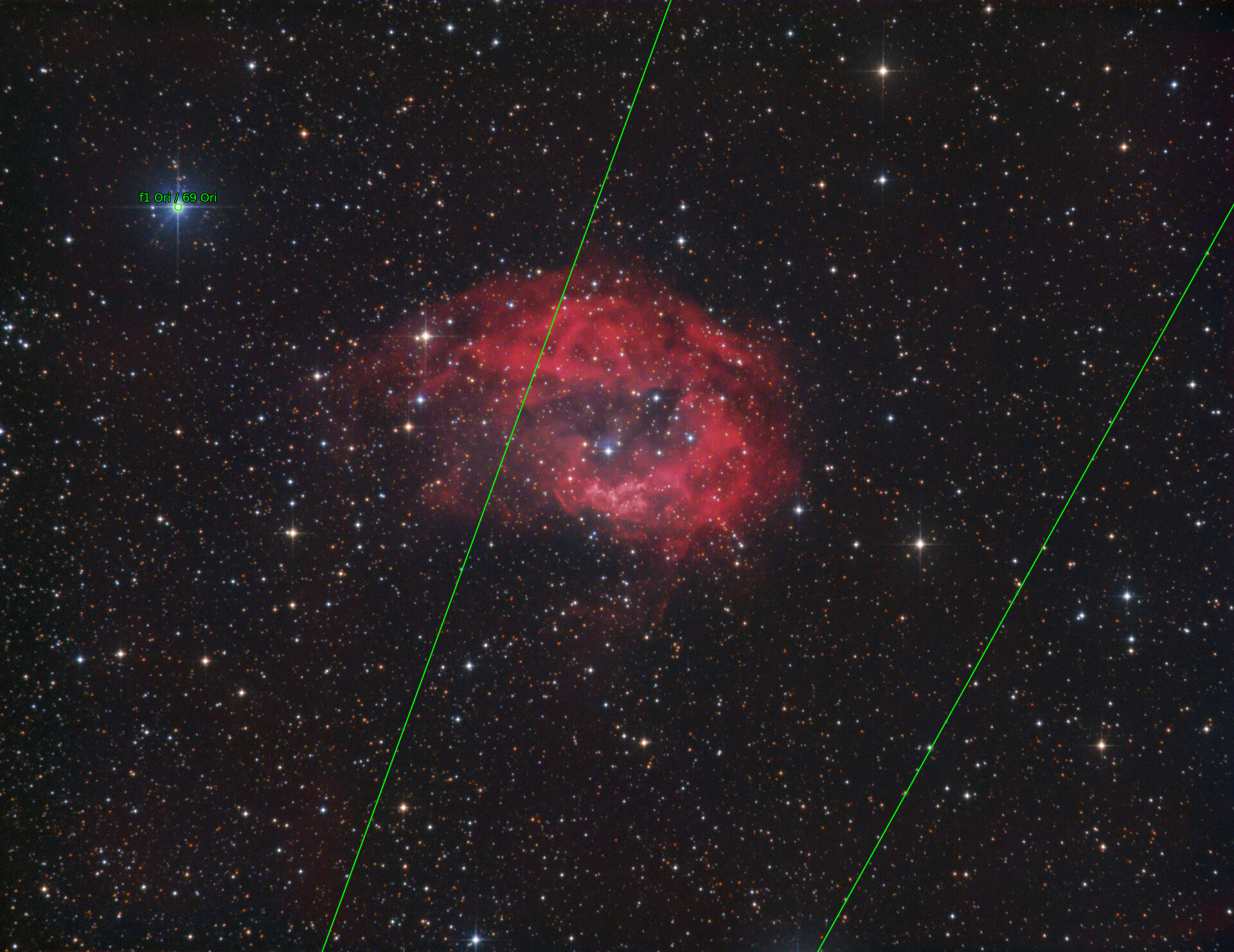 Sternkarten-Overlay (Astrometry.net)