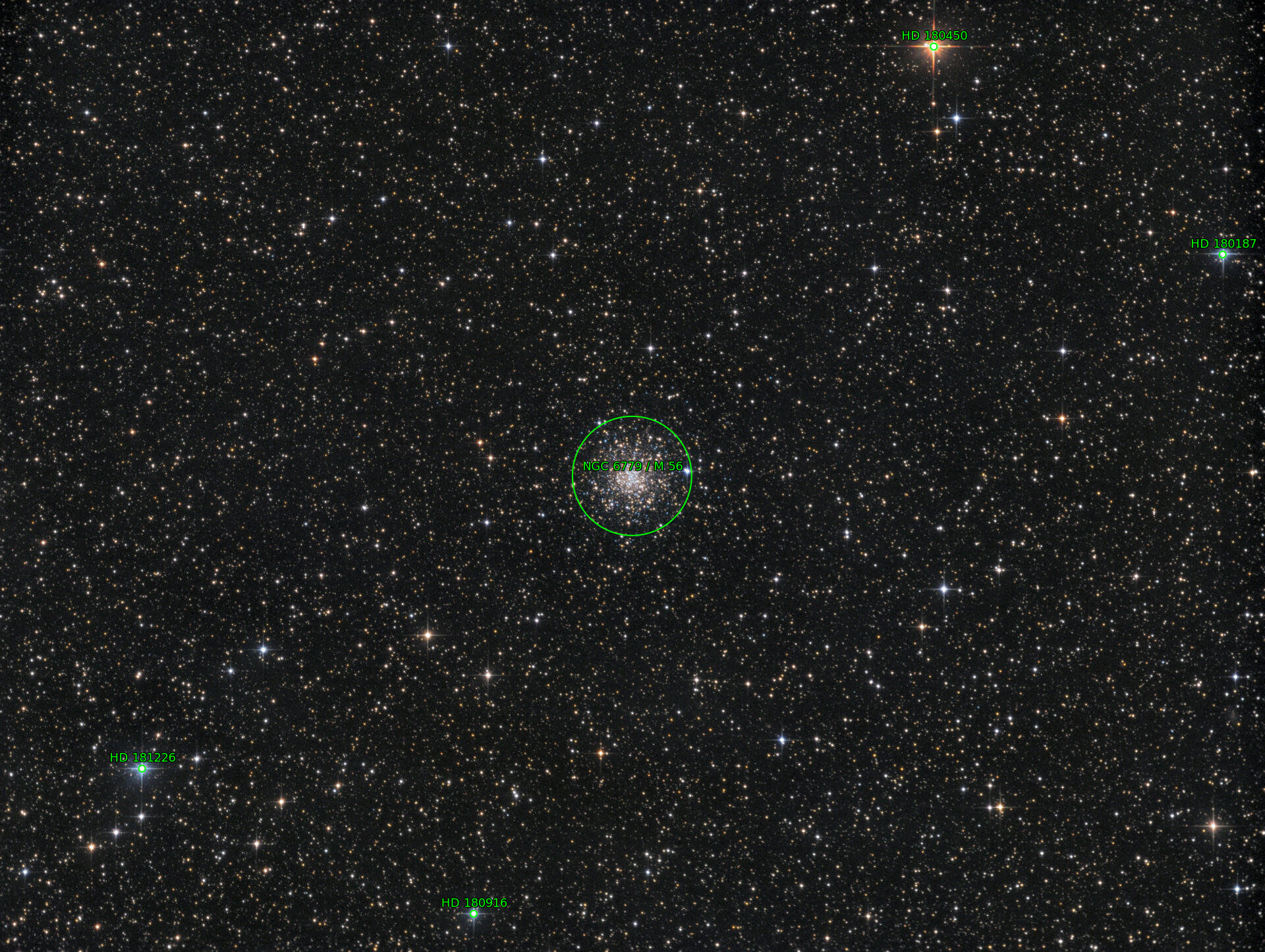 Sternkarten-Overlay (Astrometry.net)