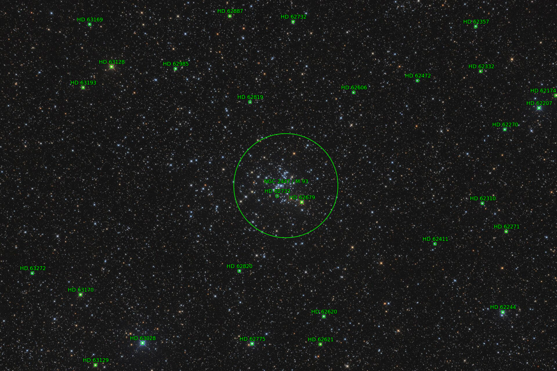 Sternkarten-Overlay (Astrometry.net)