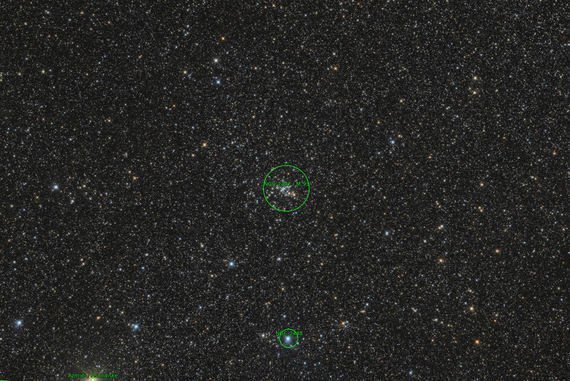 Sternkarten-Overlay (Astrometry.net)