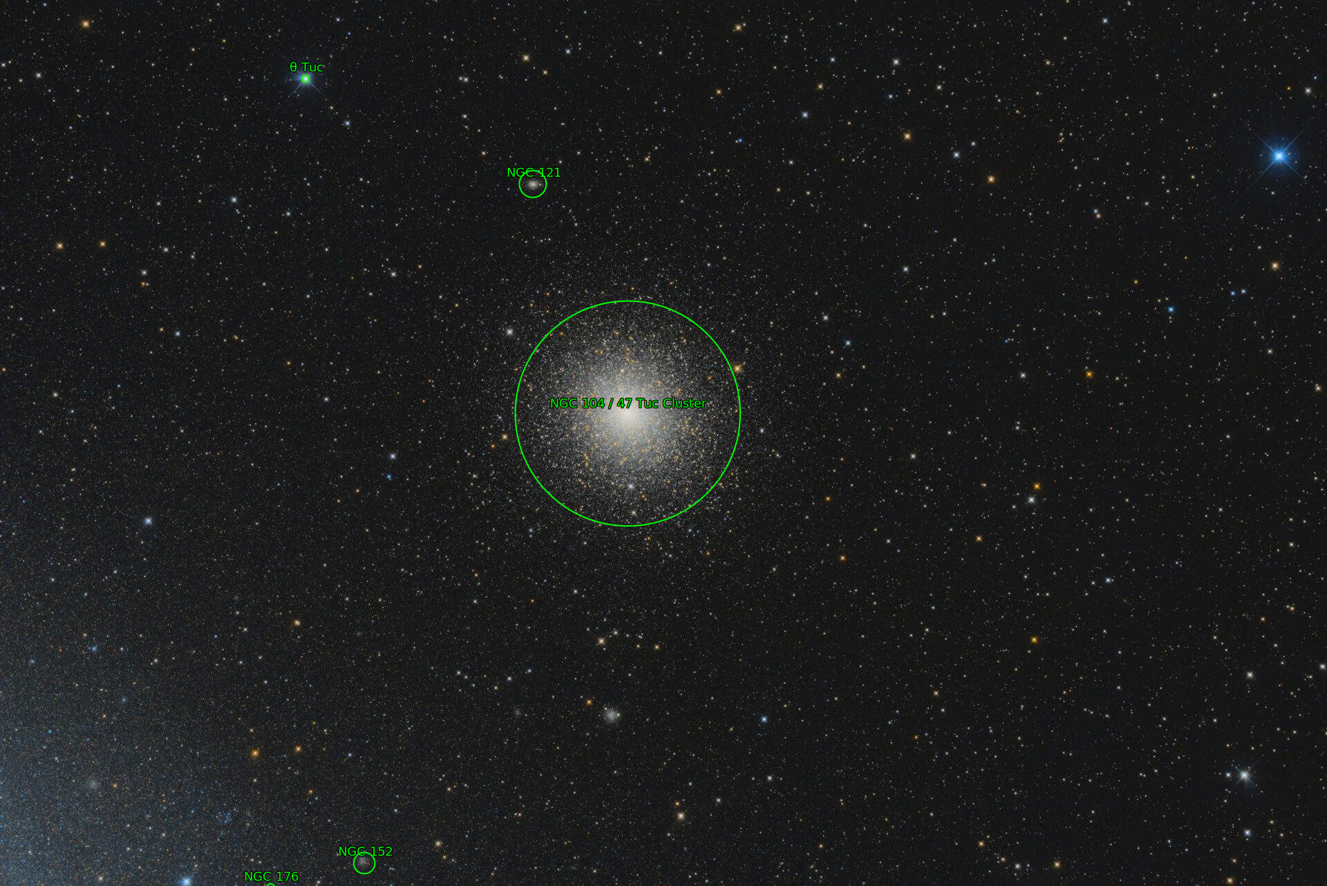 Sternkarten-Overlay (Astrometry.net)