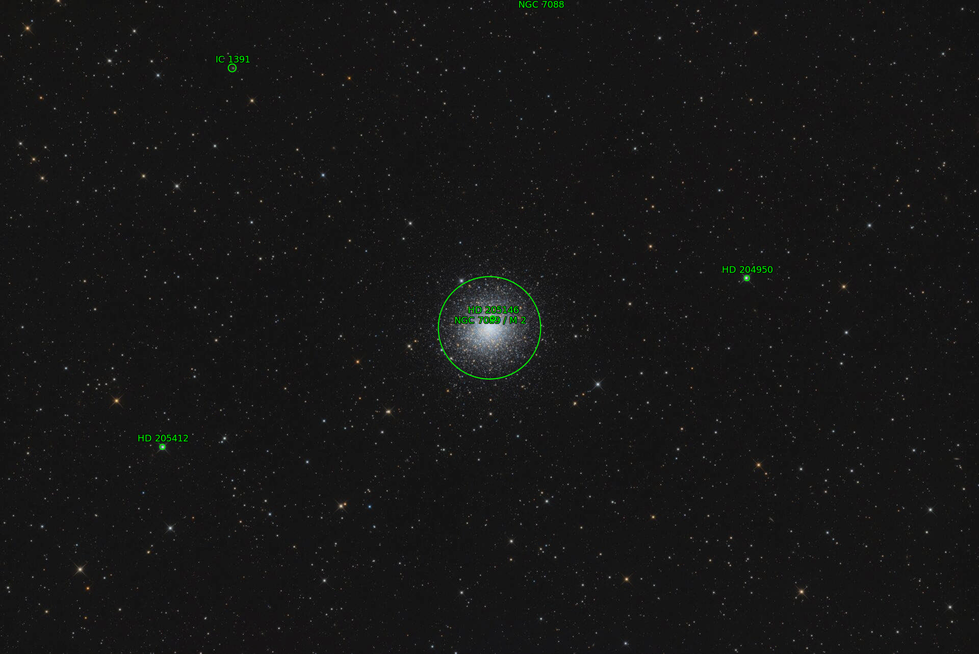 Sternkarten-Overlay (Astrometry.net)