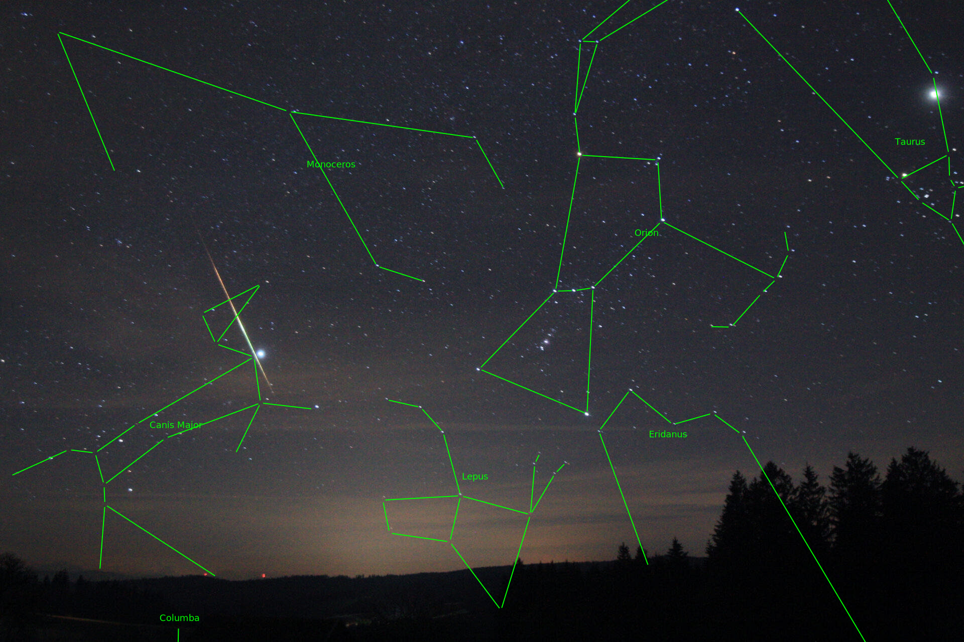 Sternkarten-Overlay (Astrometry.net)