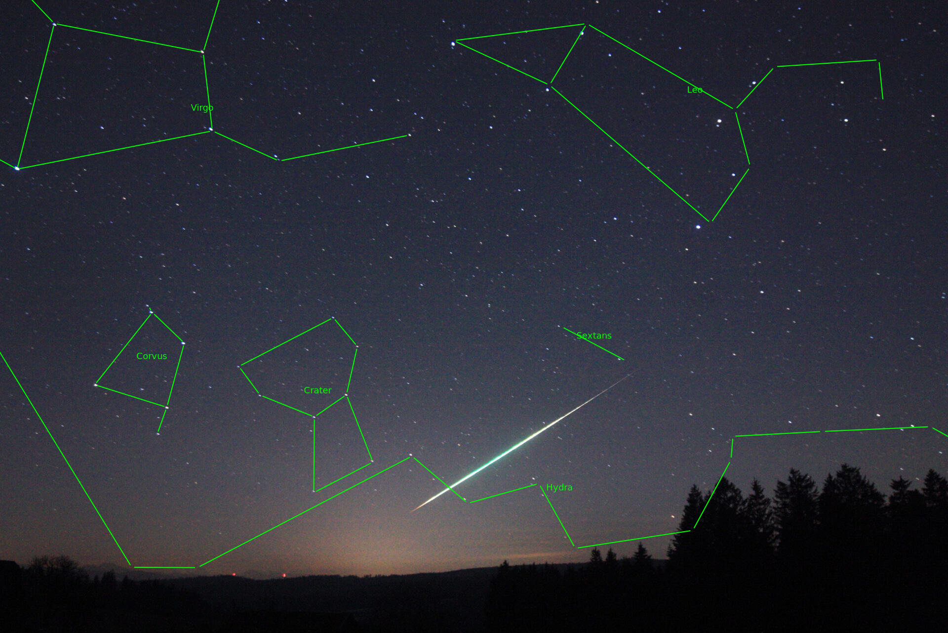 Sternkarten-Overlay (Astrometry.net)