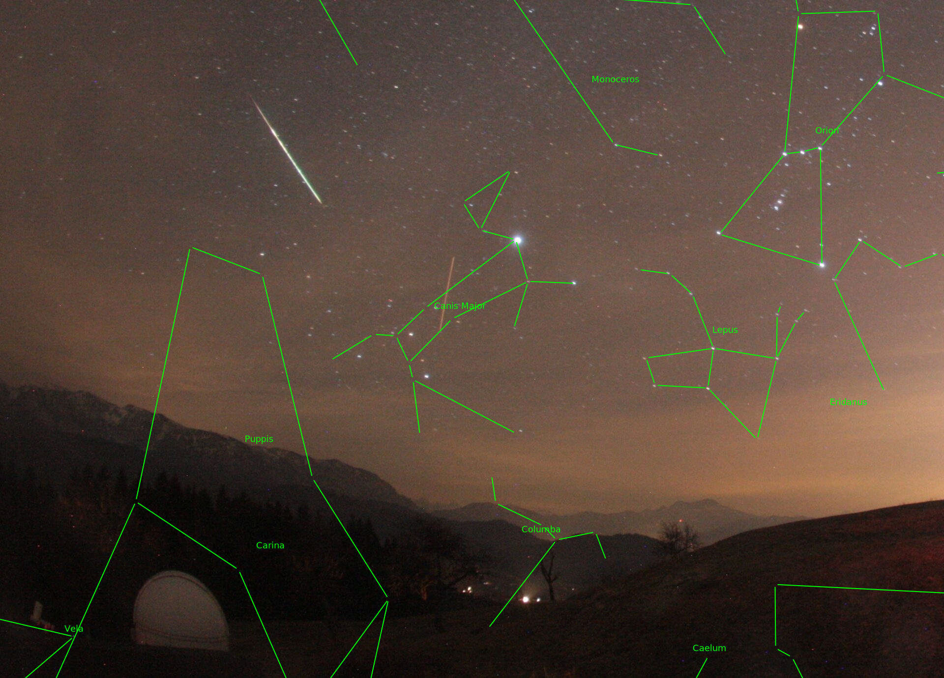 Sternkarten-Overlay (Astrometry.net)
