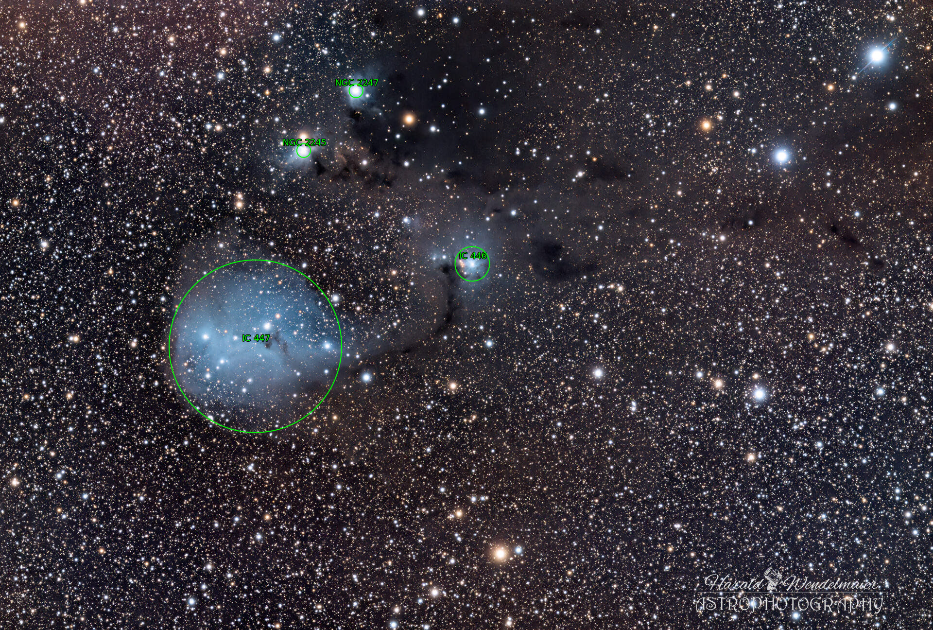 Sternkarten-Overlay (Astrometry.net)