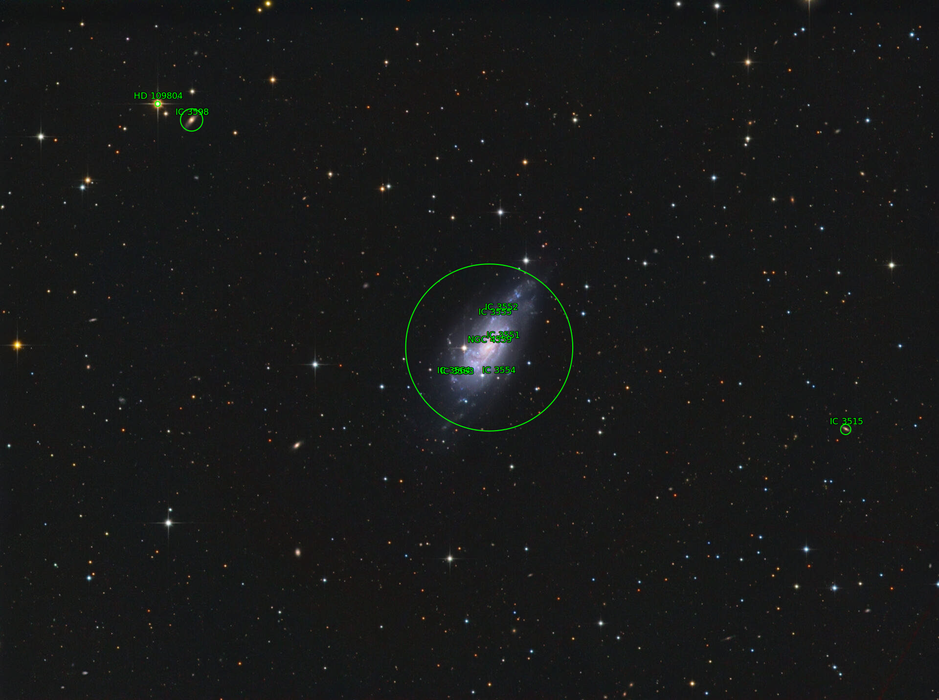Sternkarten-Overlay (Astrometry.net)