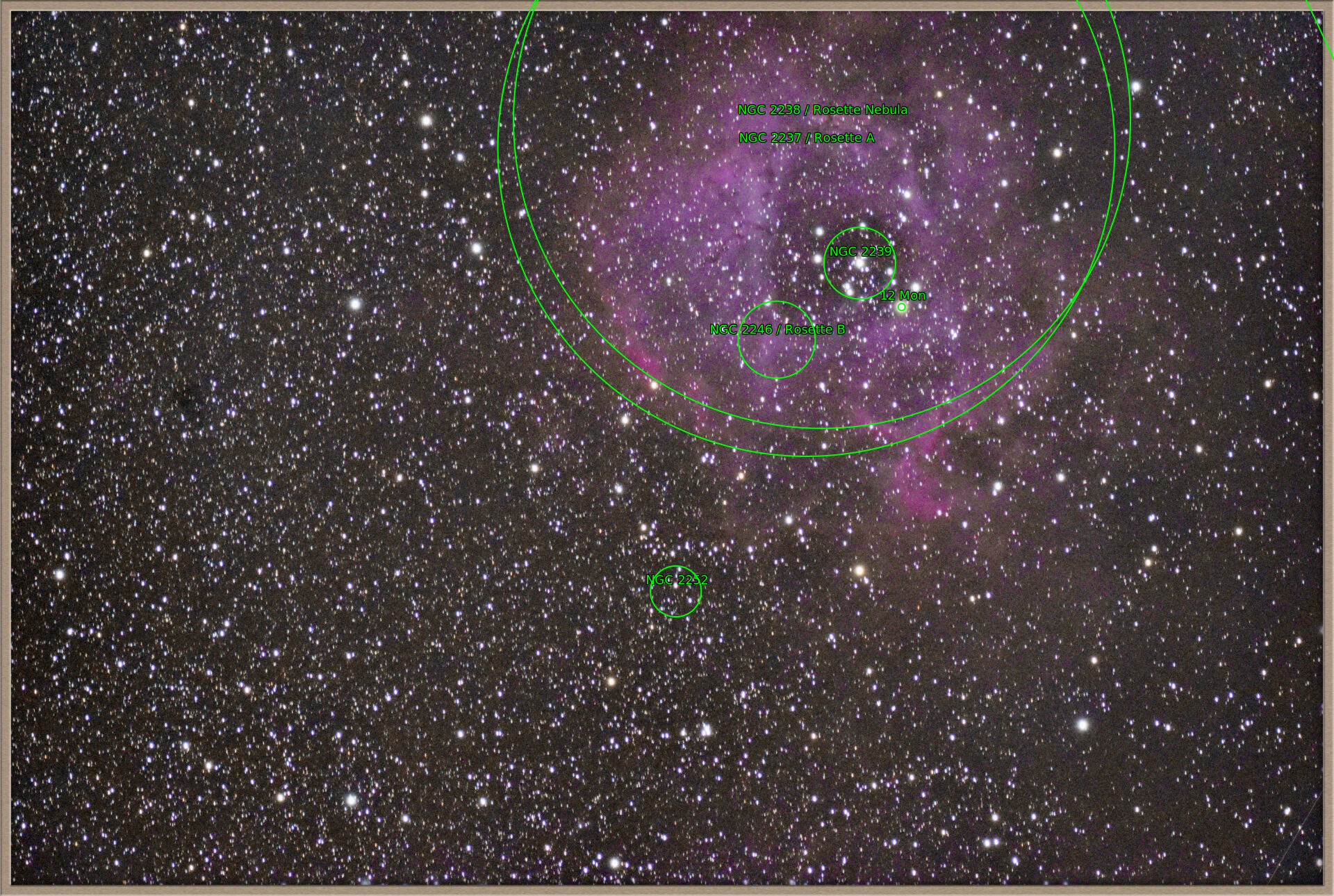 Sternkarten-Overlay (Astrometry.net)