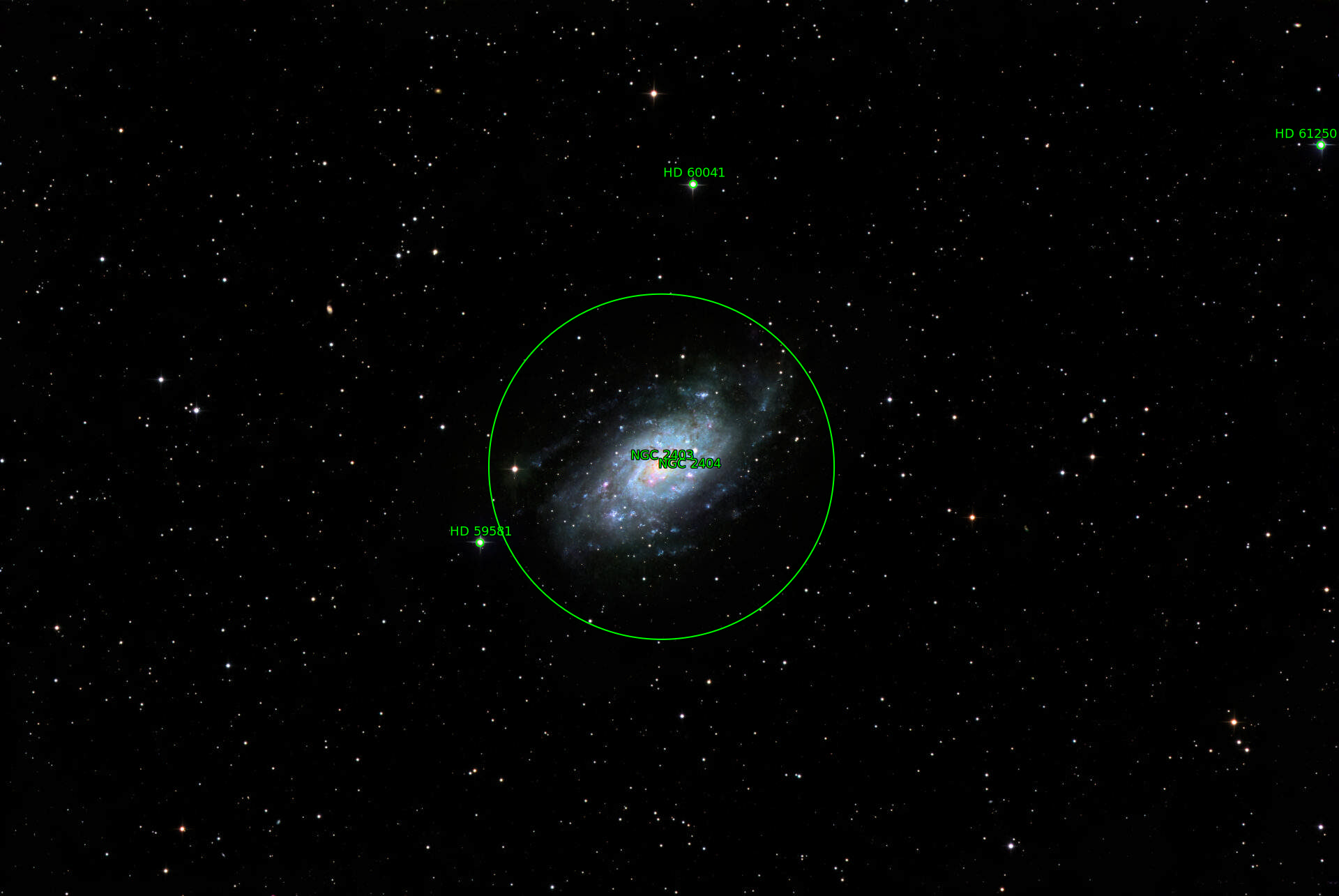 Sternkarten-Overlay (Astrometry.net)