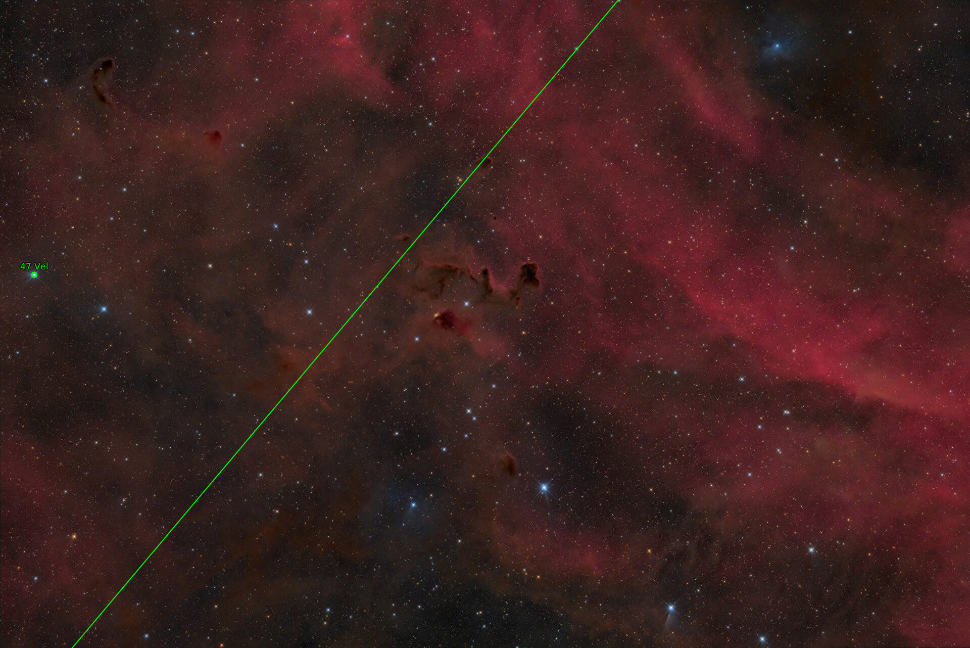 Sternkarten-Overlay (Astrometry.net)