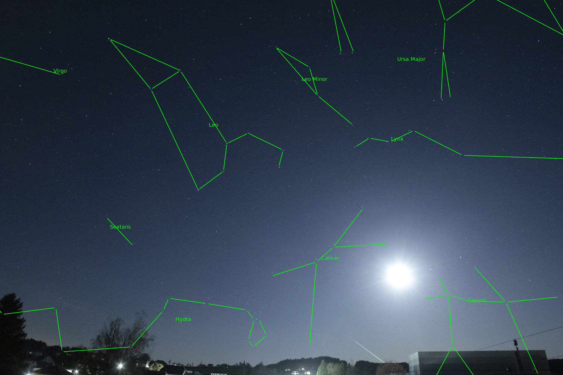Sternkarten-Overlay (Astrometry.net)