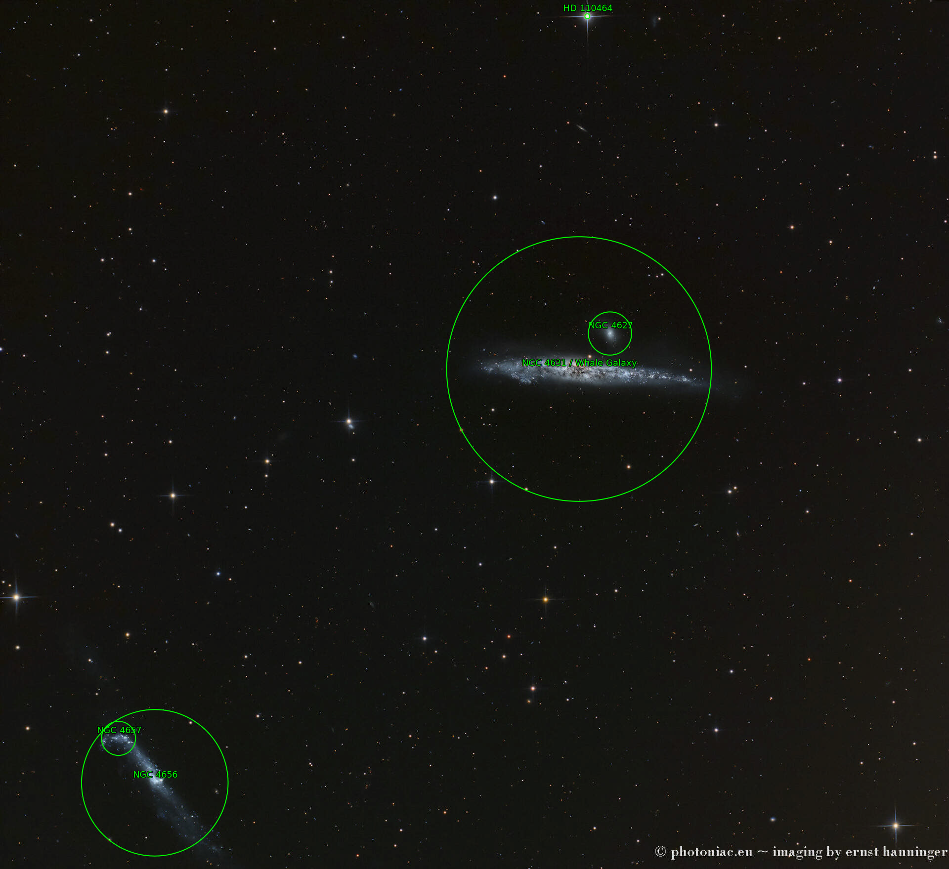 Sternkarten-Overlay (Astrometry.net)