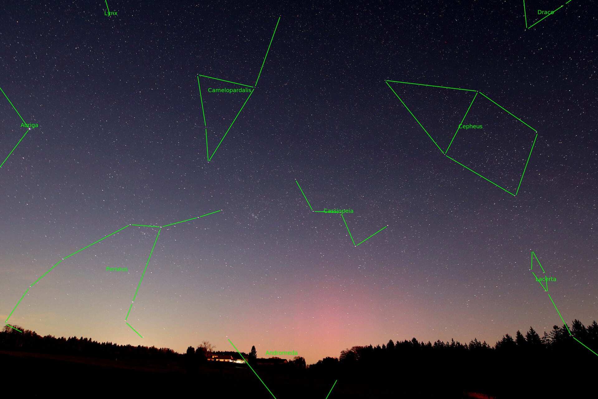 Sternkarten-Overlay (Astrometry.net)