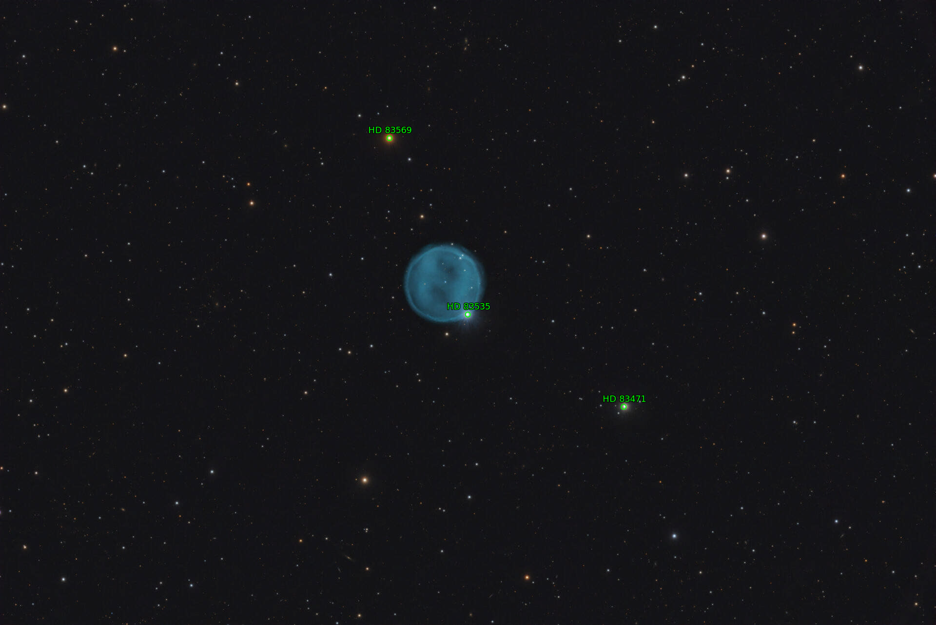 Sternkarten-Overlay (Astrometry.net)