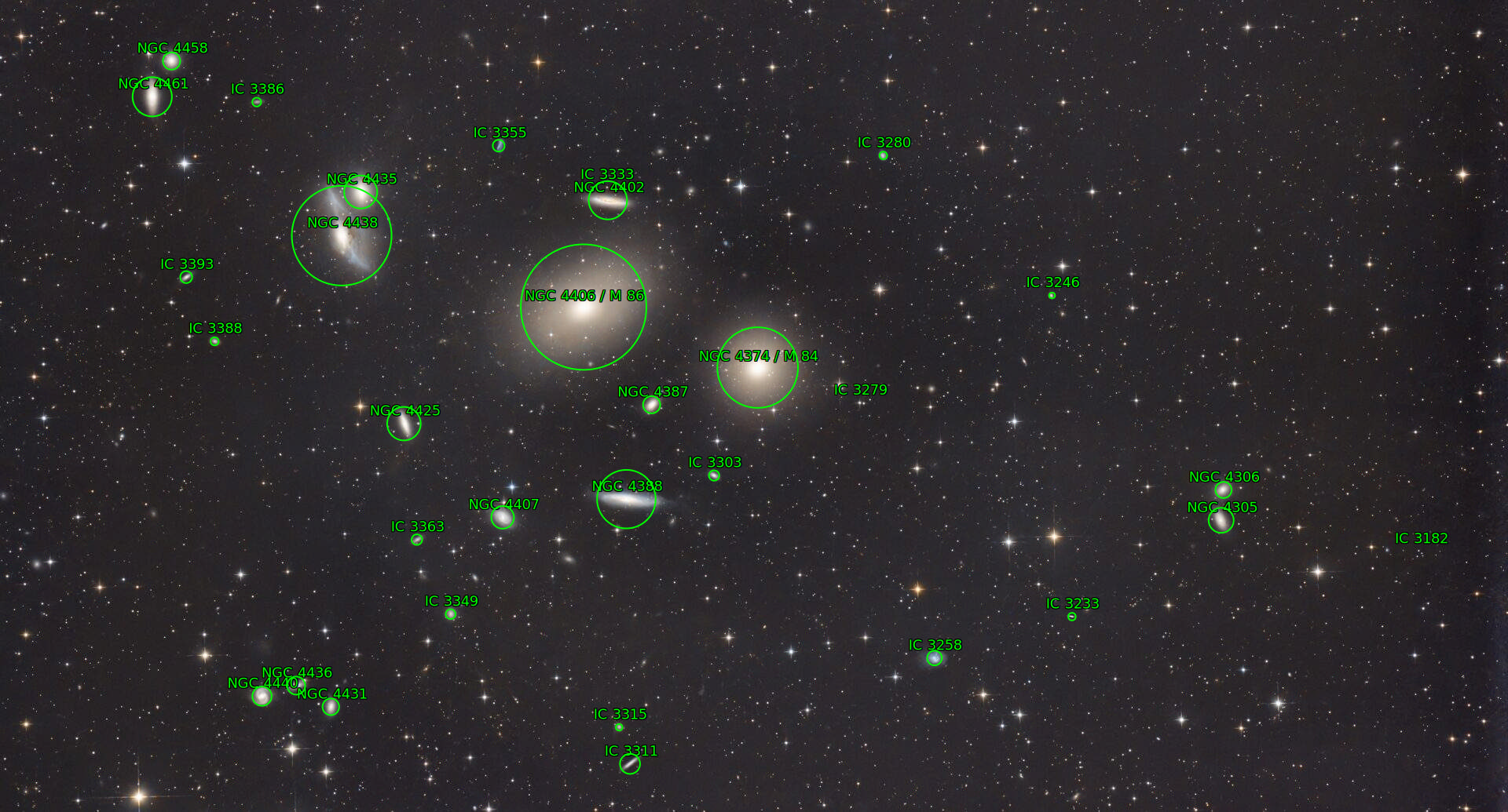 Sternkarten-Overlay (Astrometry.net)