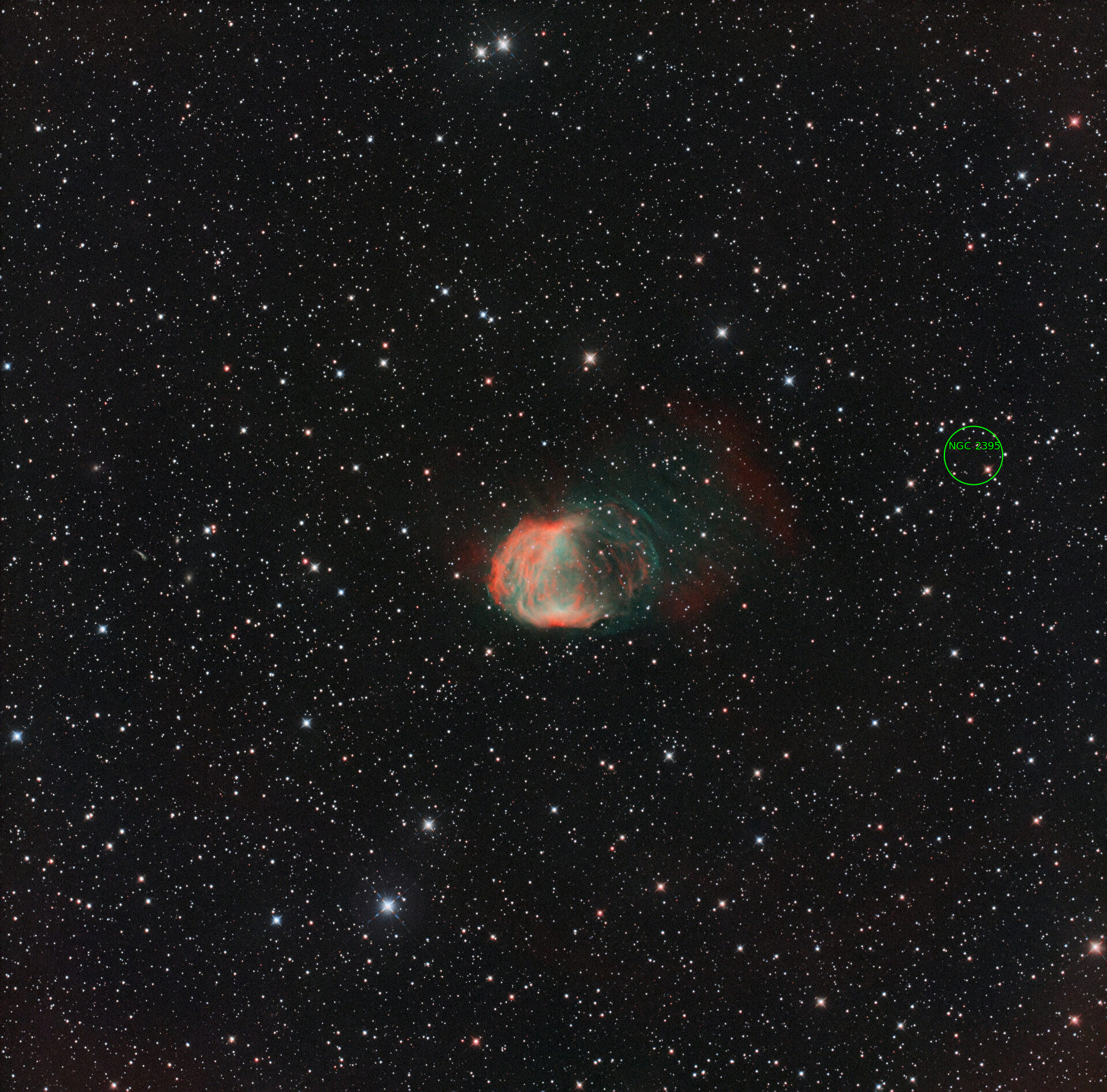 Sternkarten-Overlay (Astrometry.net)