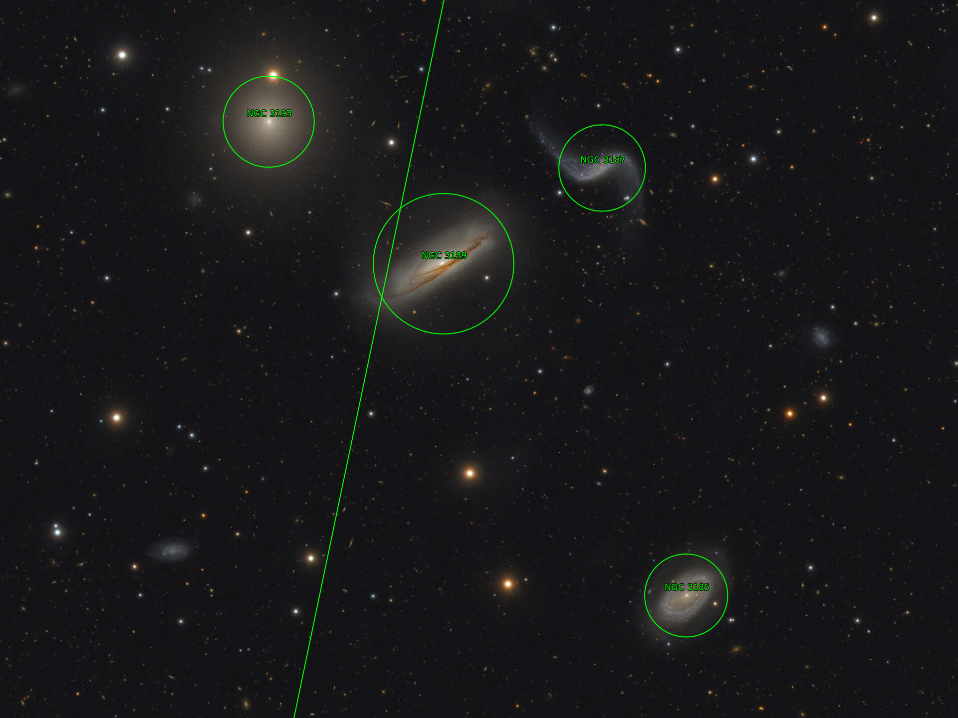 Sternkarten-Overlay (Astrometry.net)