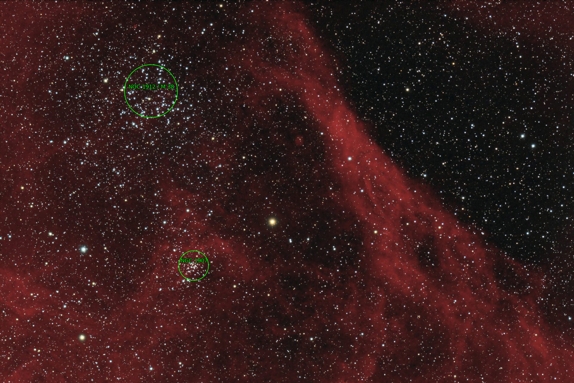Sternkarten-Overlay (Astrometry.net)