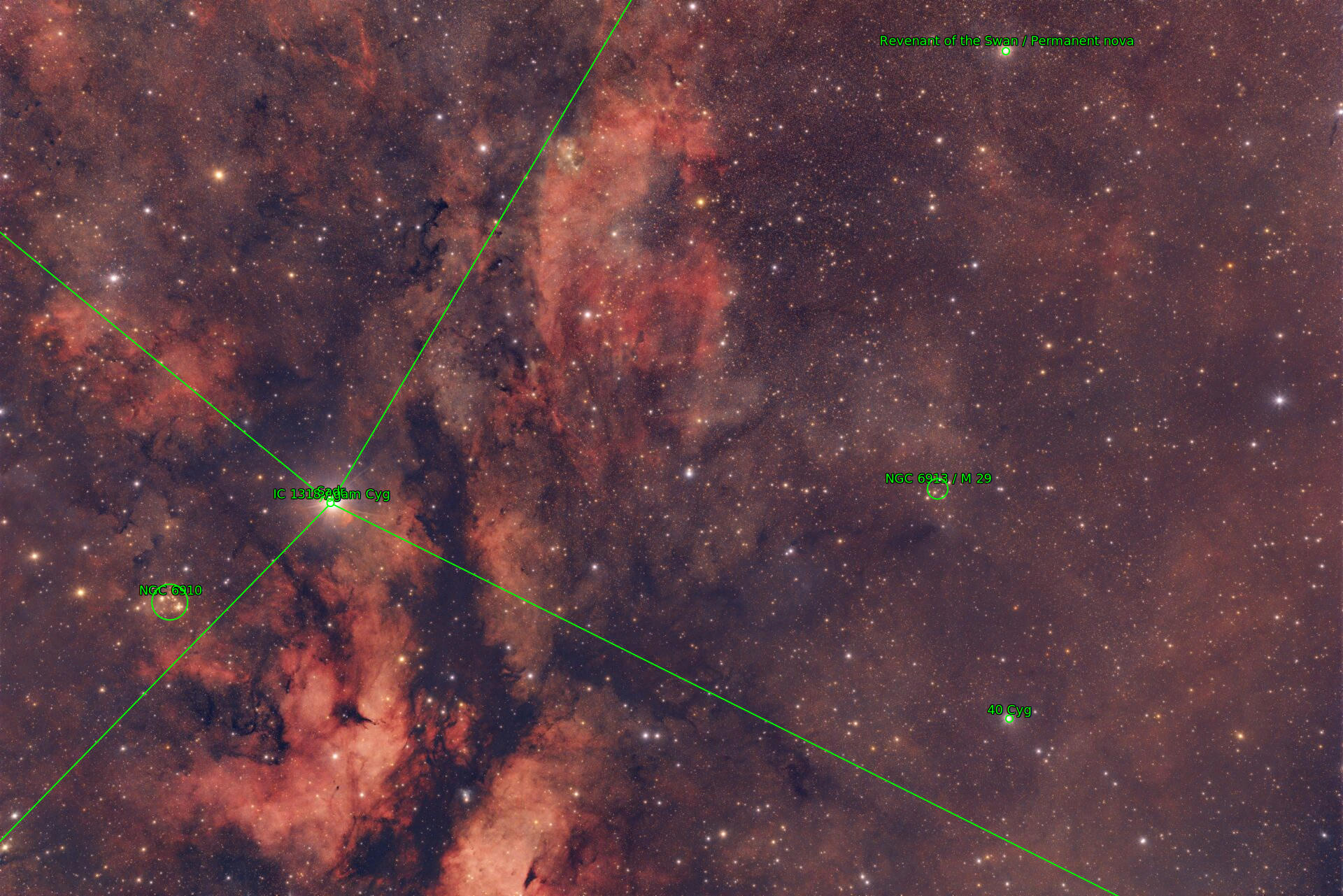 Sternkarten-Overlay (Astrometry.net)