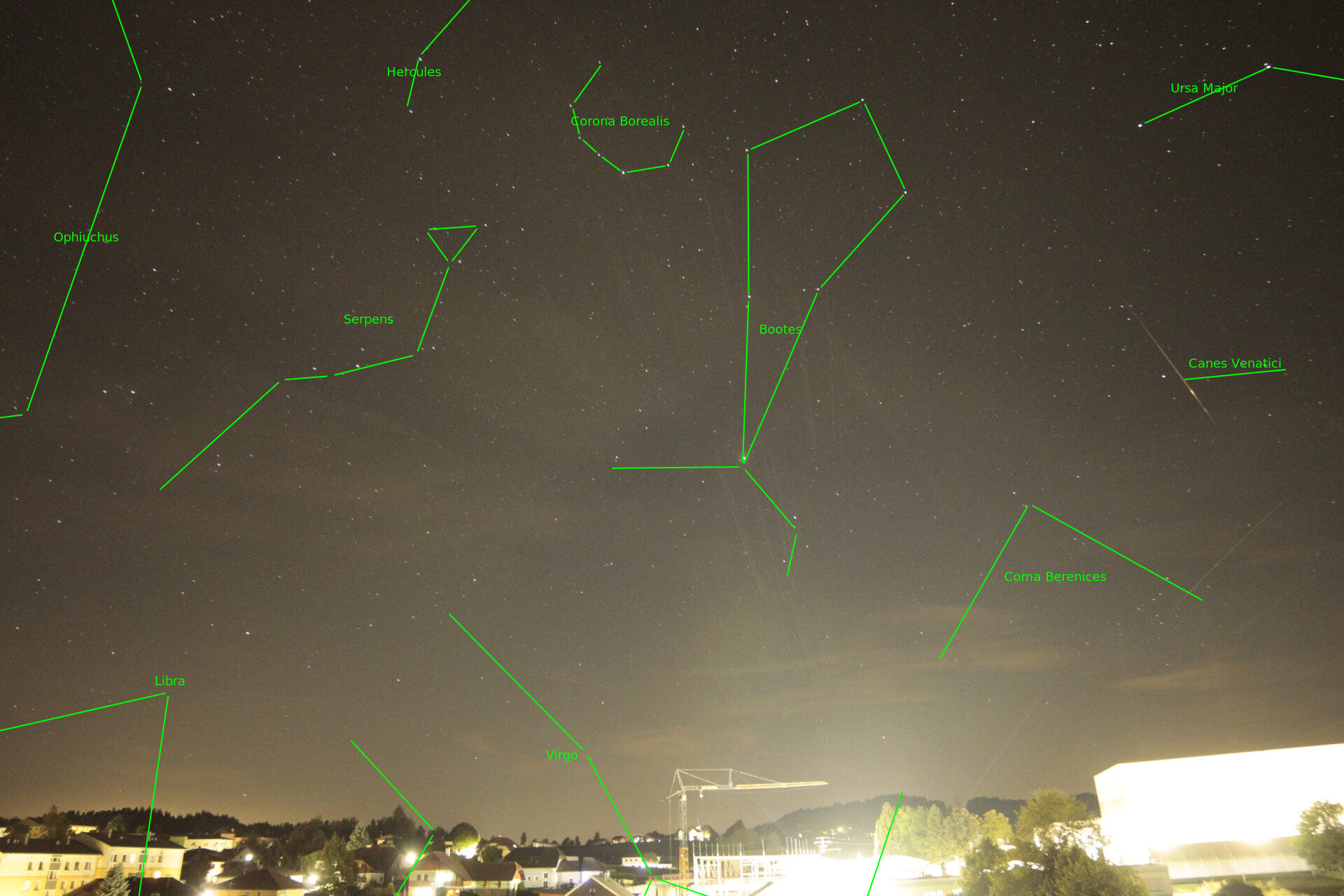 Sternkarten-Overlay (Astrometry.net)