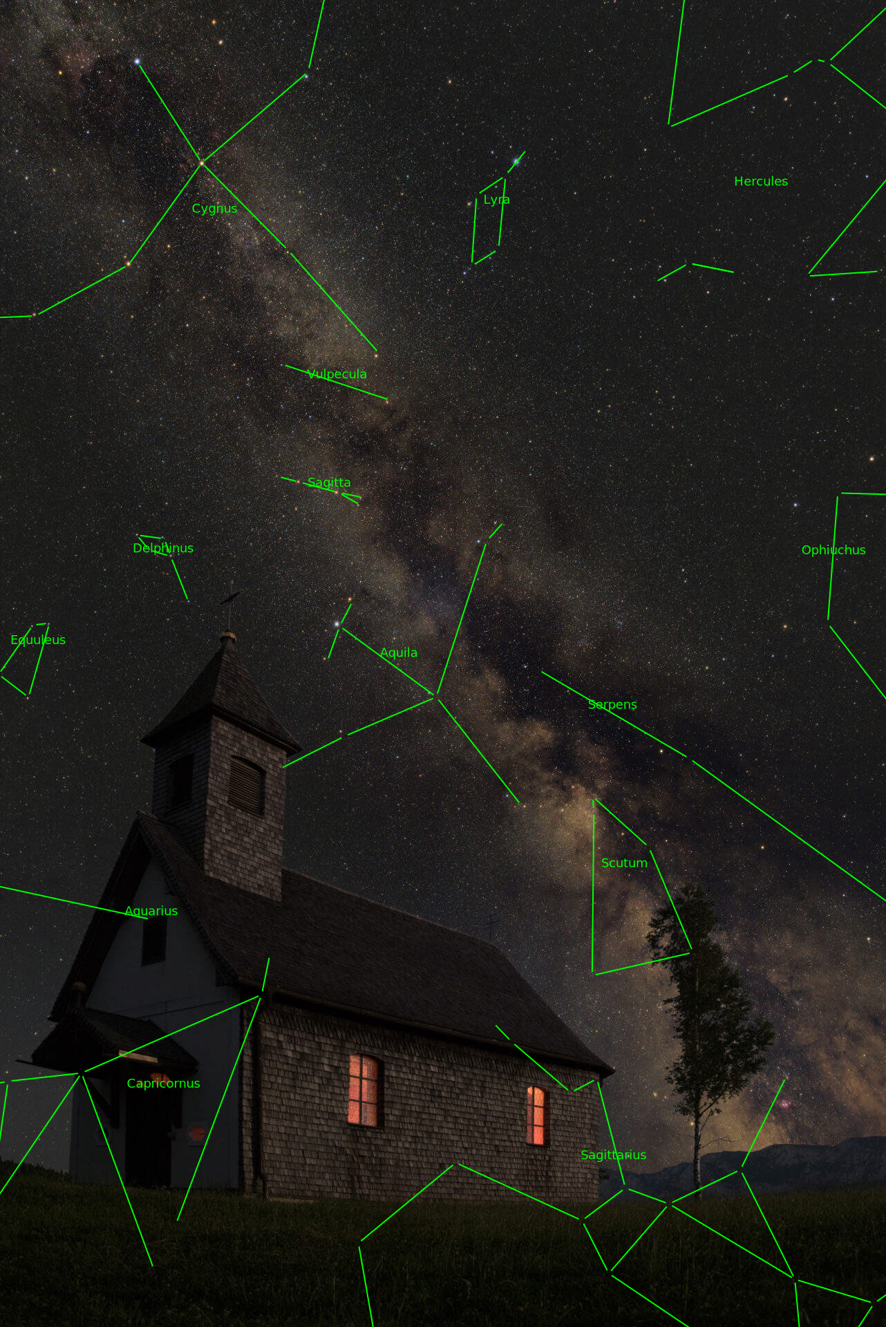 Sternkarten-Overlay (Astrometry.net)