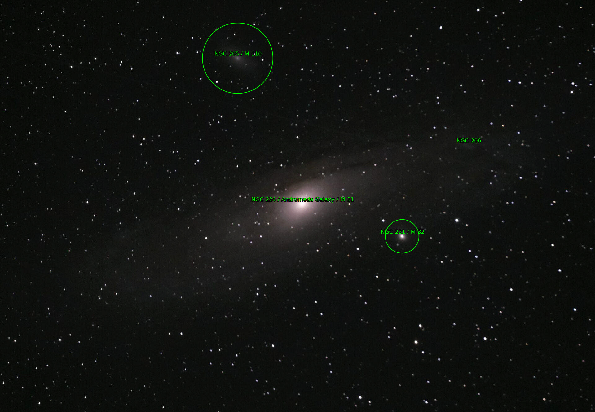 Sternkarten-Overlay (Astrometry.net)