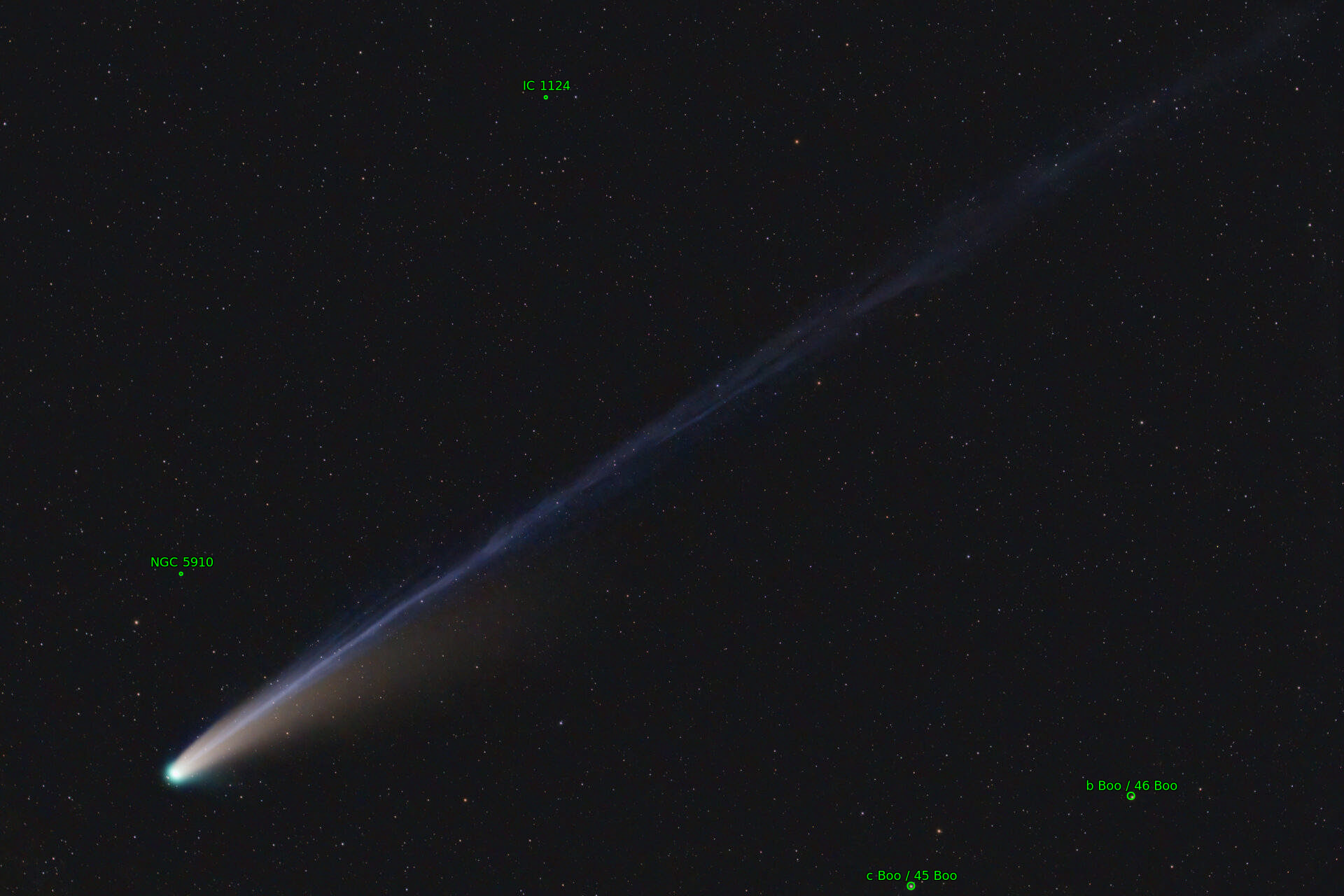 Sternkarten-Overlay (Astrometry.net)