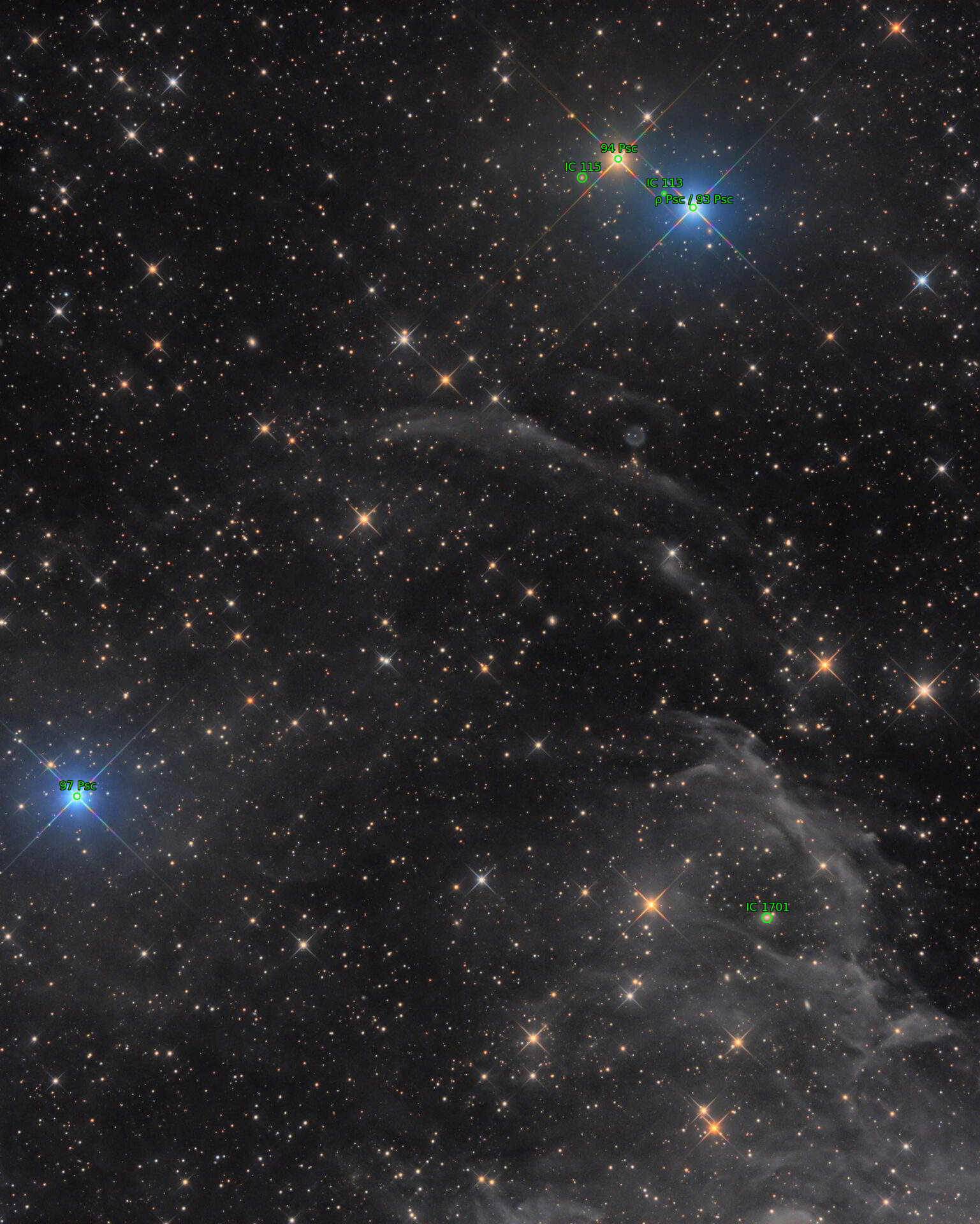 Sternkarten-Overlay (Astrometry.net)