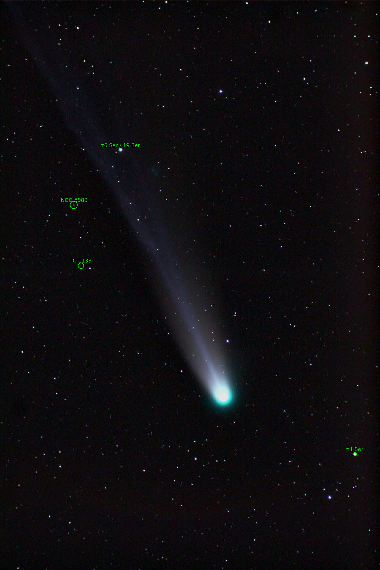 Sternkarten-Overlay (Astrometry.net)