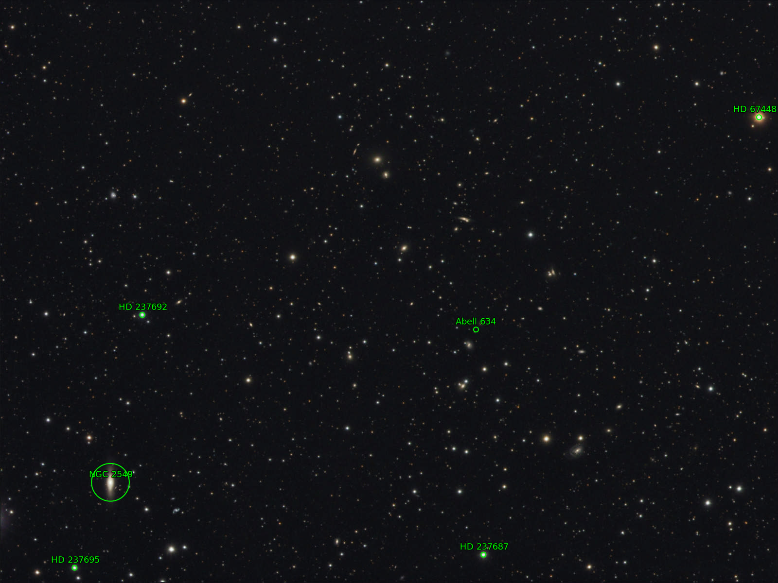Sternkarten-Overlay (Astrometry.net)