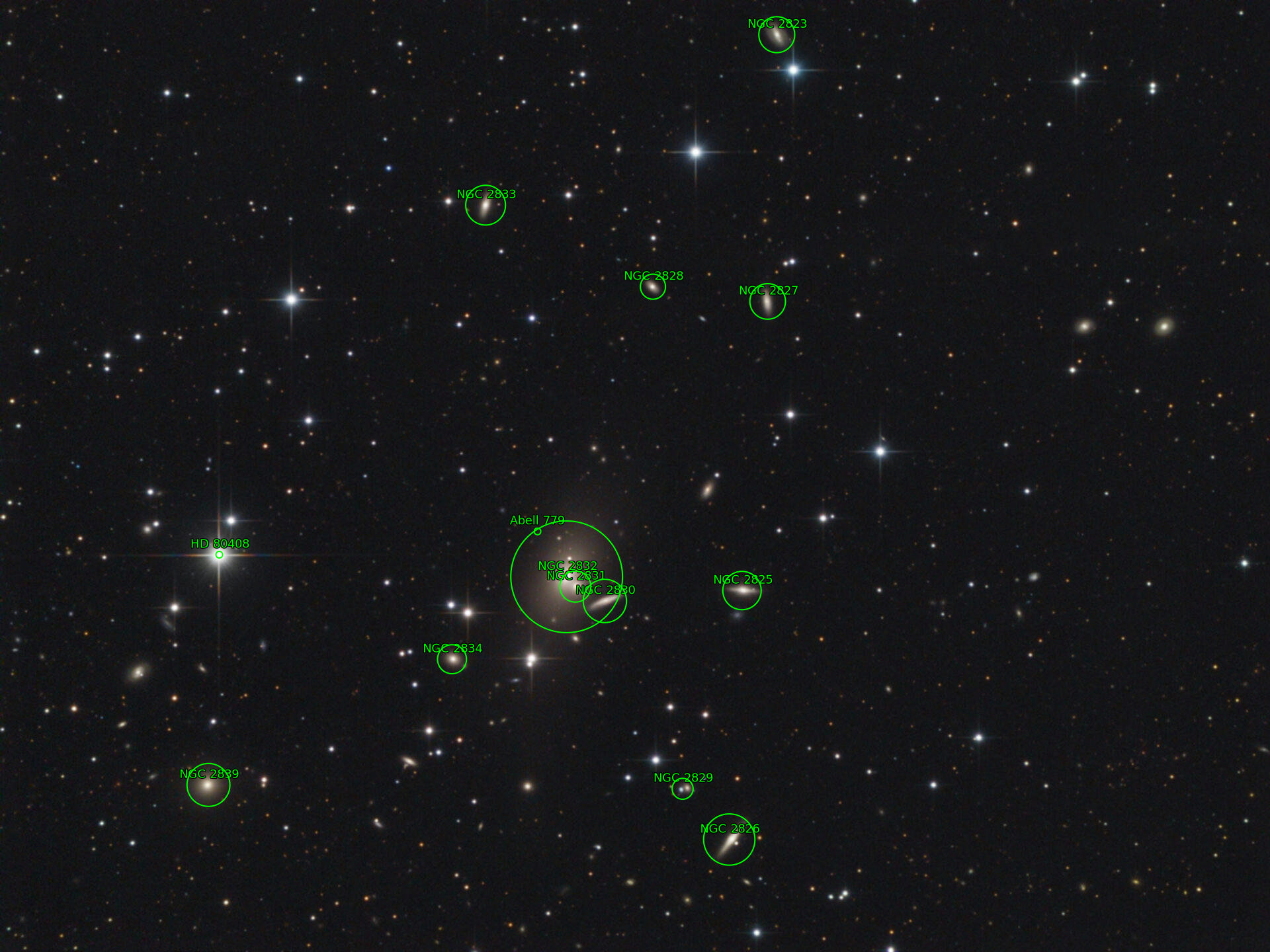 Sternkarten-Overlay (Astrometry.net)
