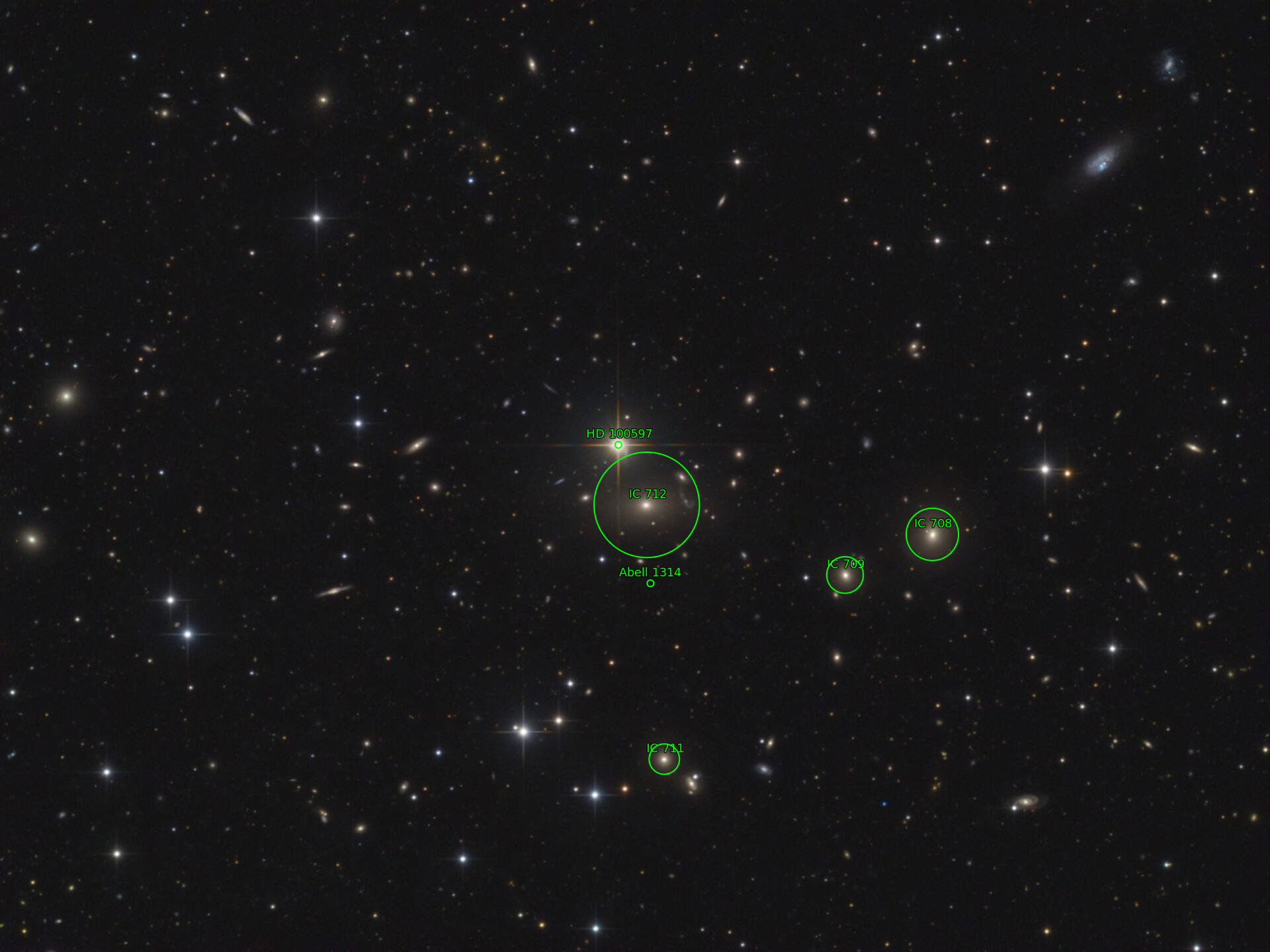 Sternkarten-Overlay (Astrometry.net)