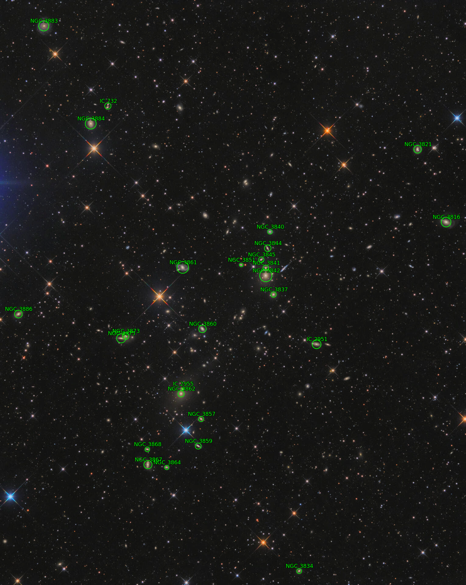 Sternkarten-Overlay (Astrometry.net)