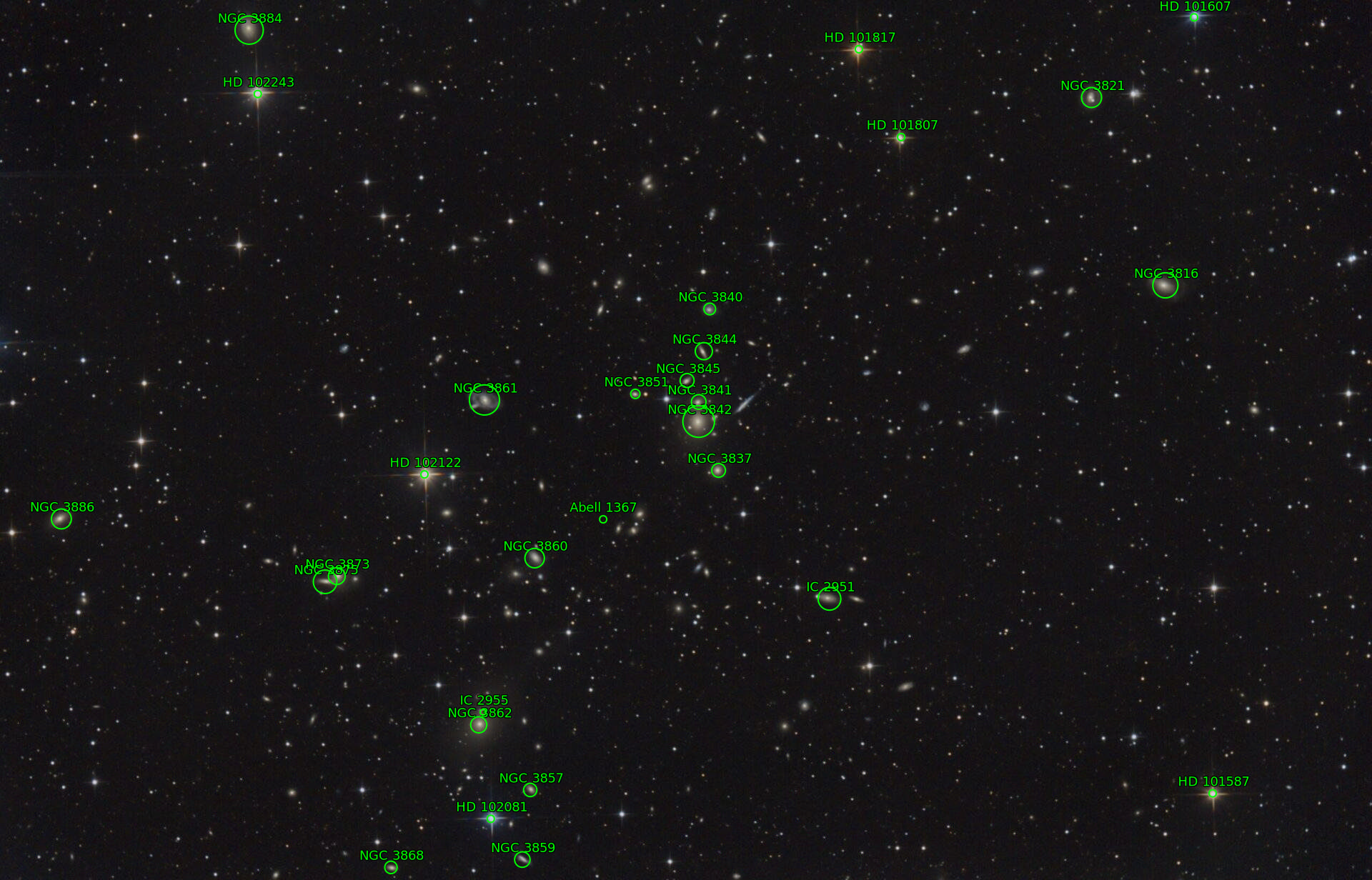 Sternkarten-Overlay (Astrometry.net)
