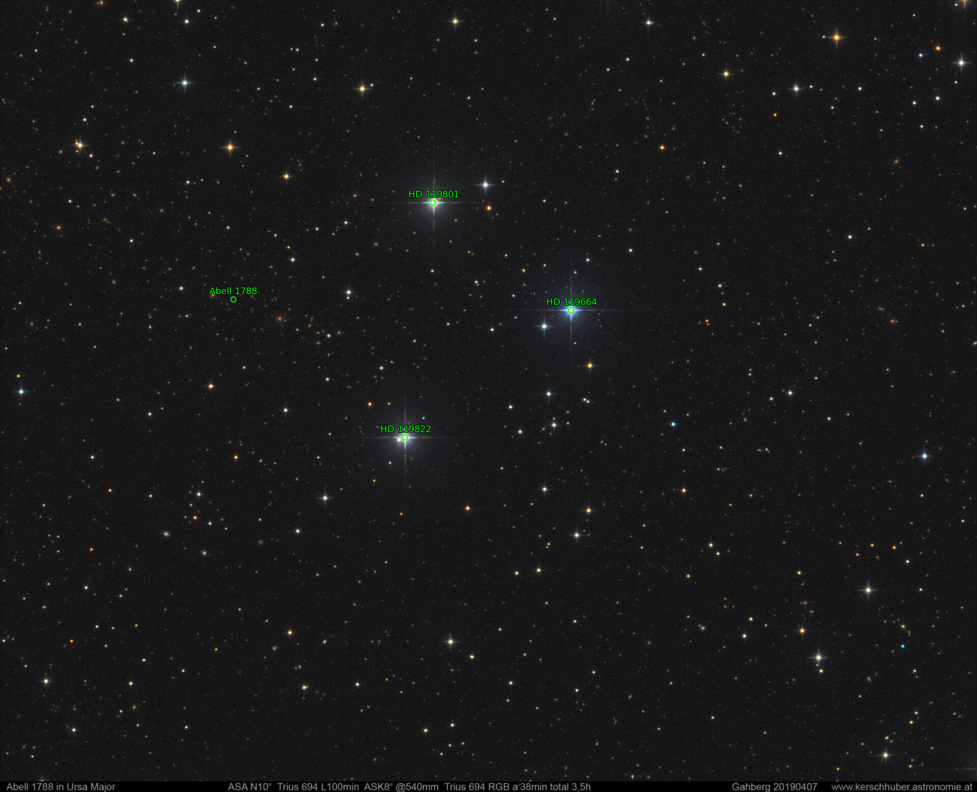 Sternkarten-Overlay (Astrometry.net)
