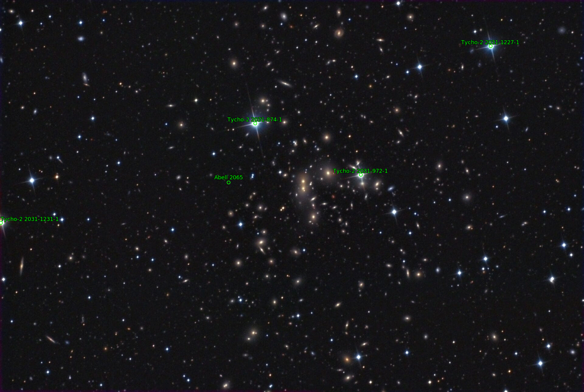 Sternkarten-Overlay (Astrometry.net)