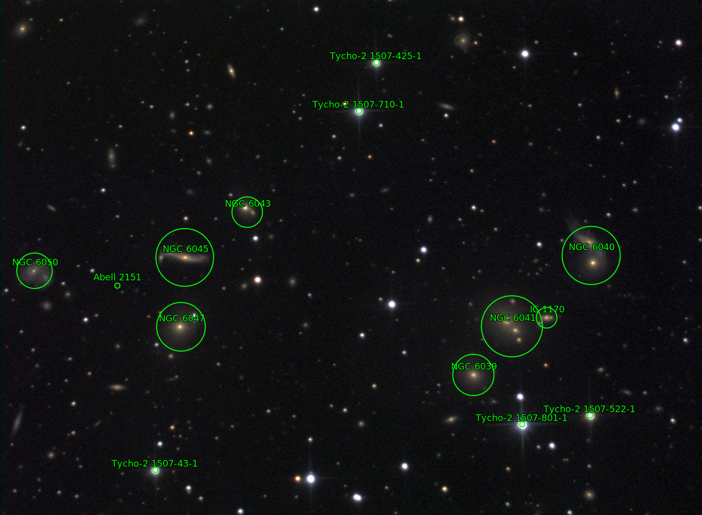 Sternkarten-Overlay (Astrometry.net)