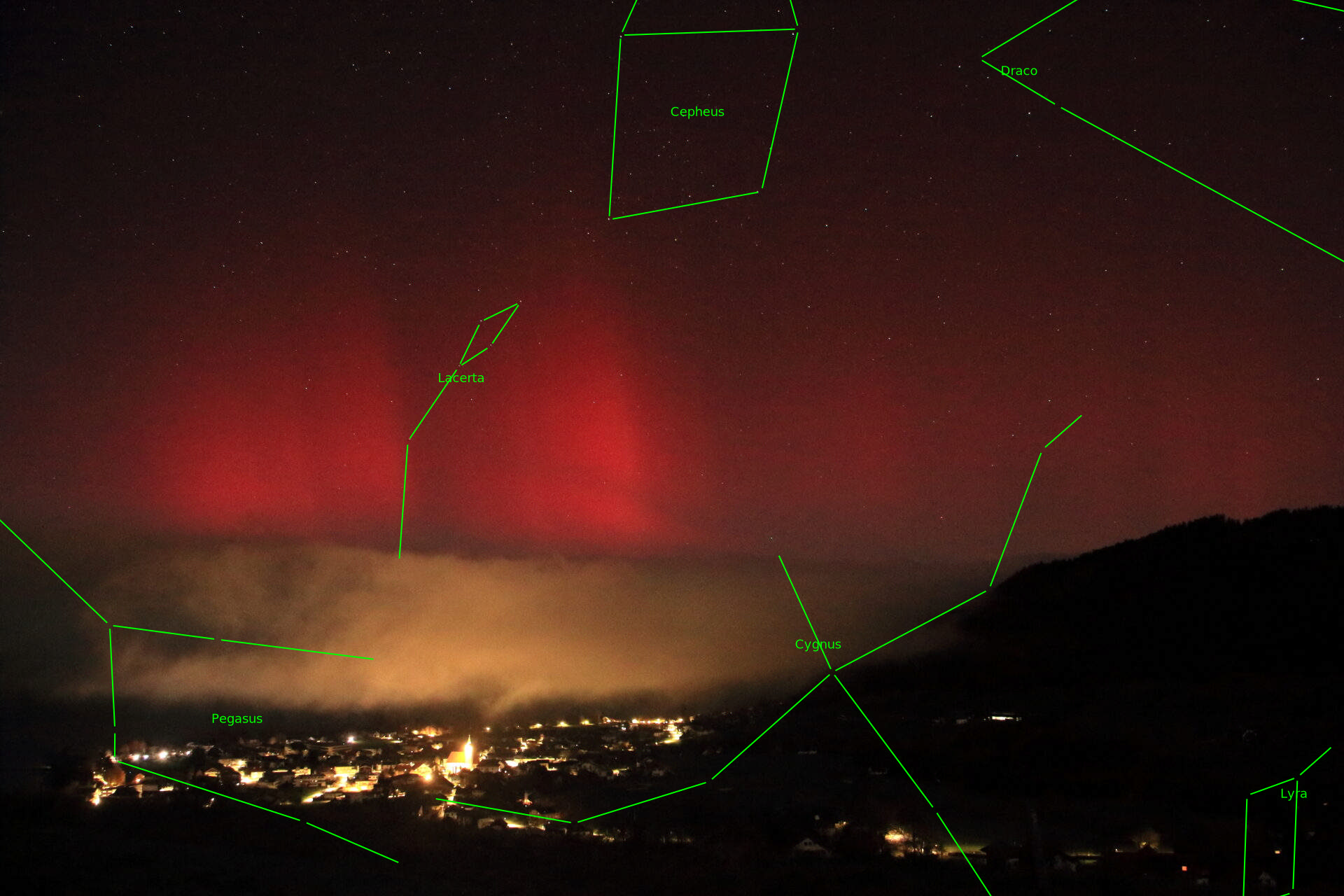 Sternkarten-Overlay (Astrometry.net)