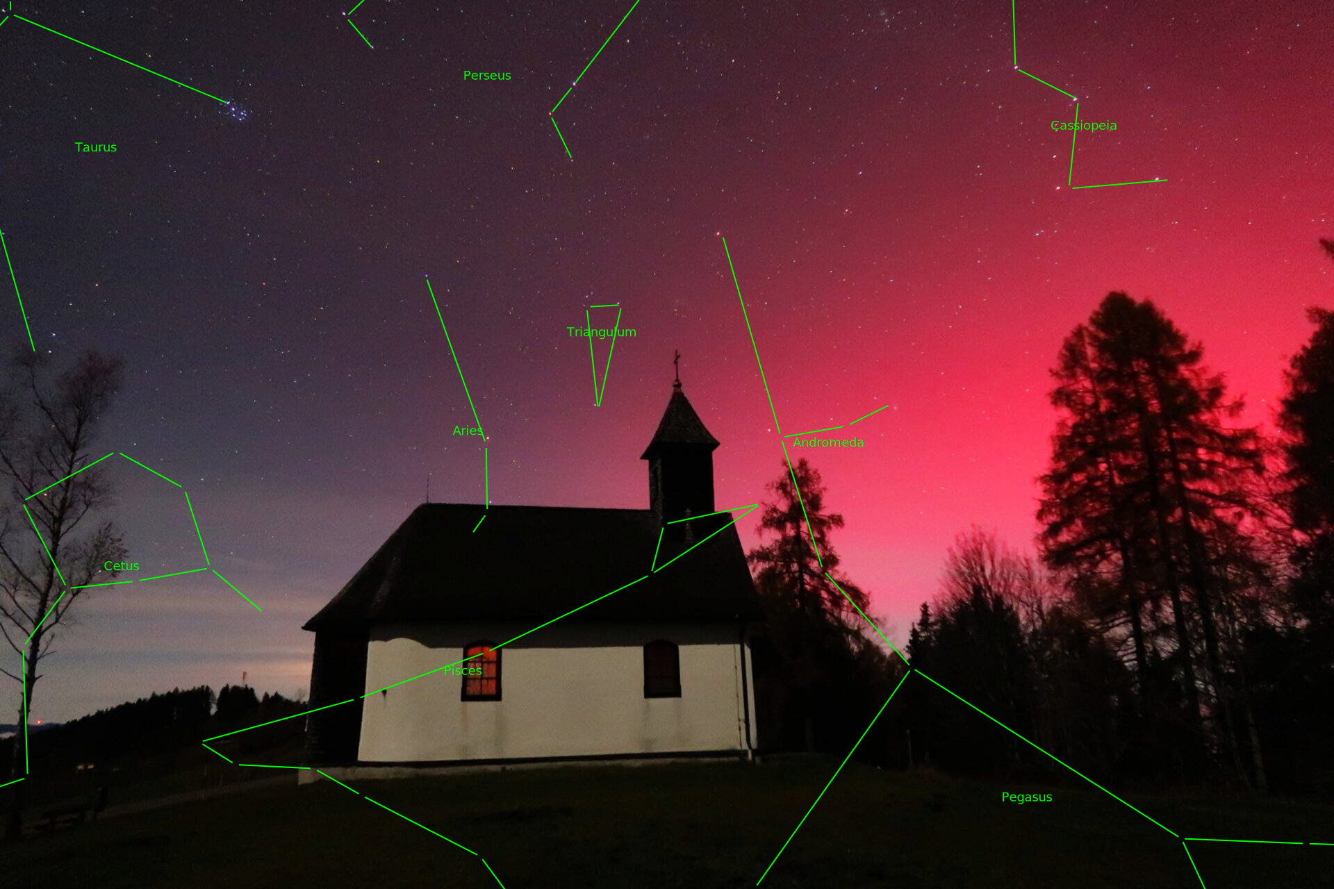 Sternkarten-Overlay (Astrometry.net)