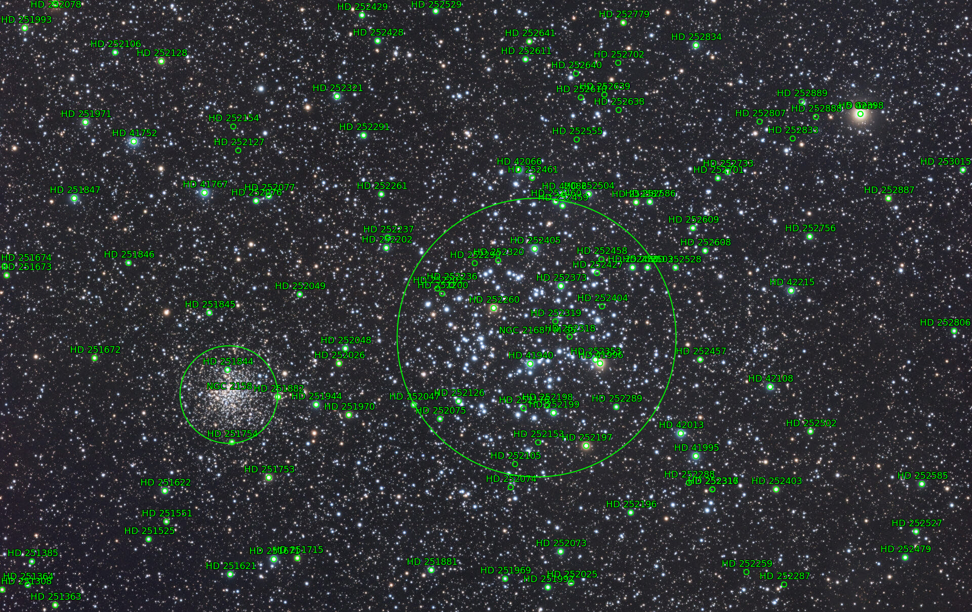 Sternkarten-Overlay (Astrometry.net)
