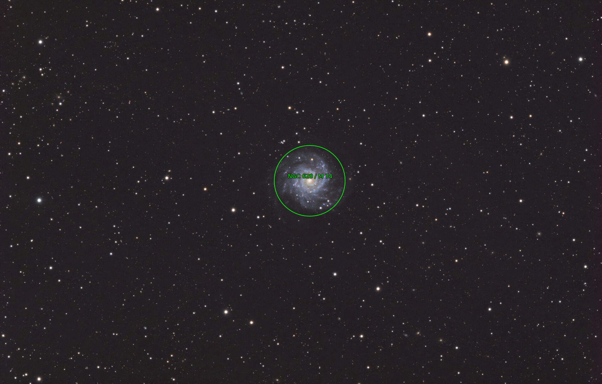 Sternkarten-Overlay (Astrometry.net)