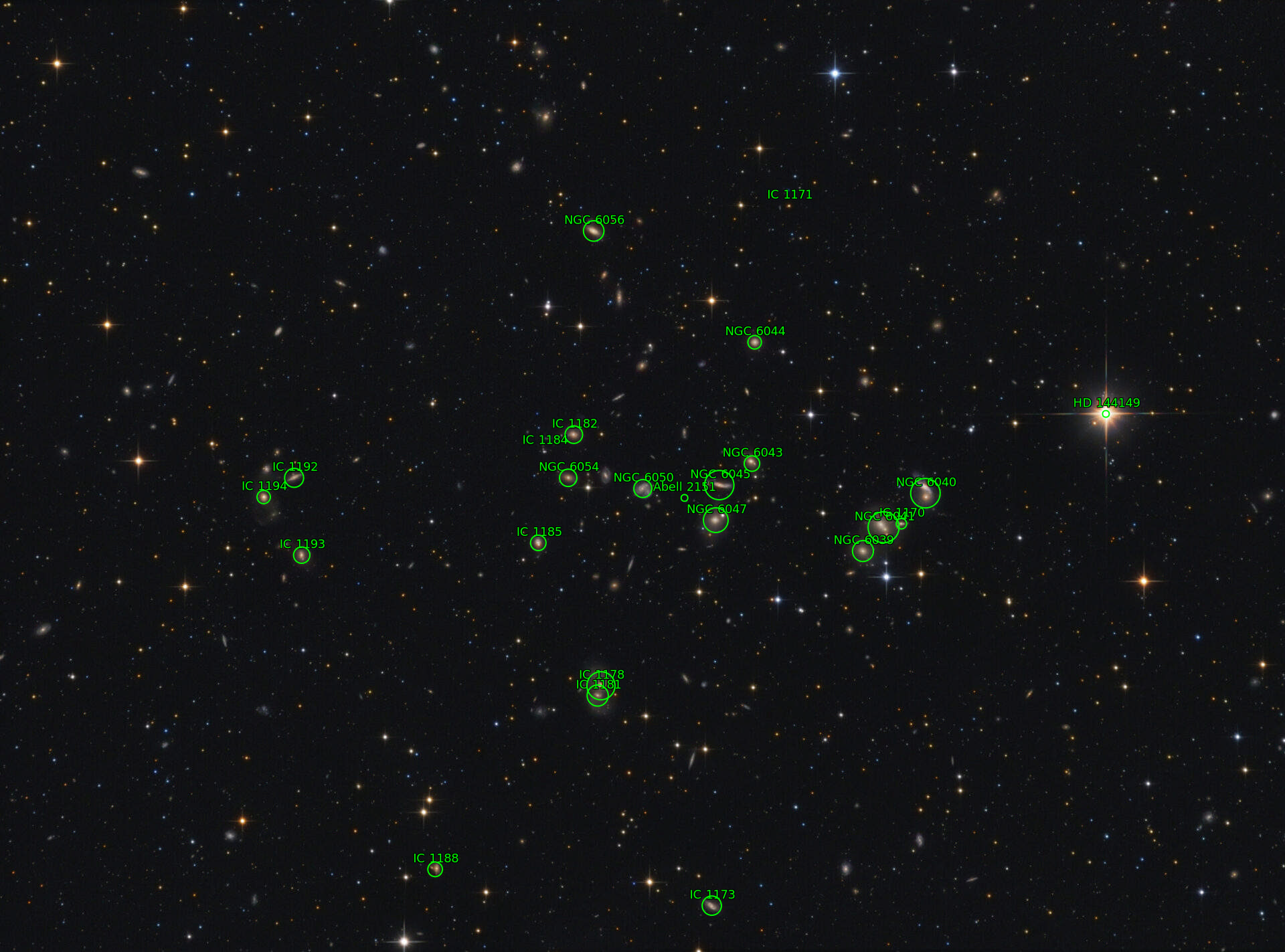 Sternkarten-Overlay (Astrometry.net)