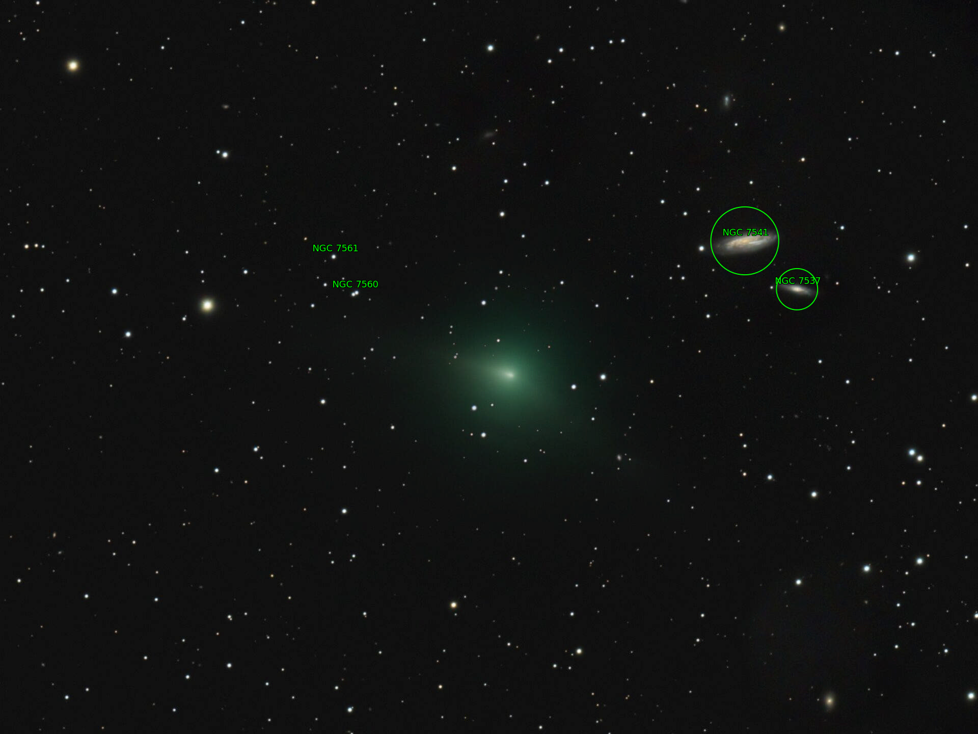Sternkarten-Overlay (Astrometry.net)