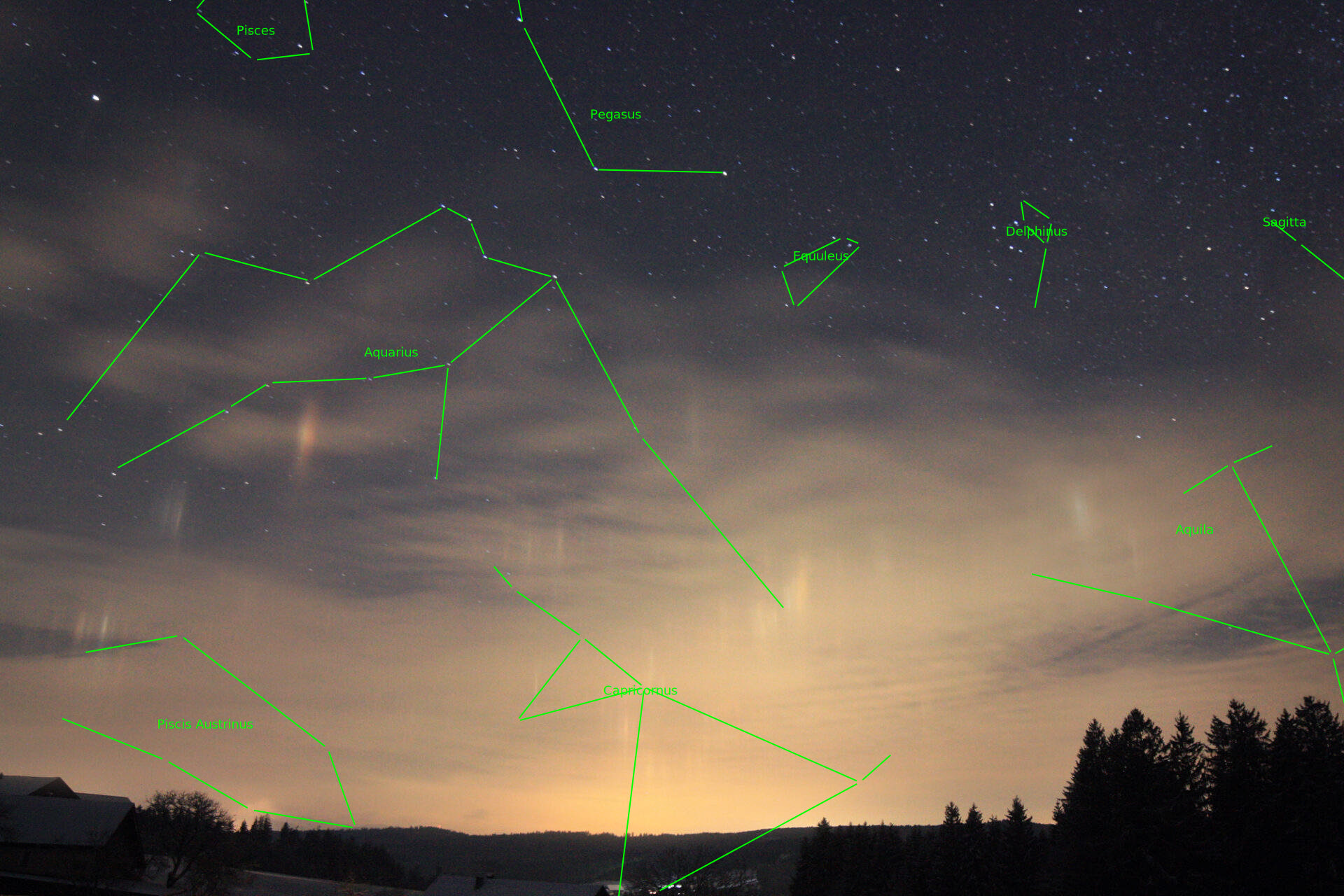 Sternkarten-Overlay (Astrometry.net)
